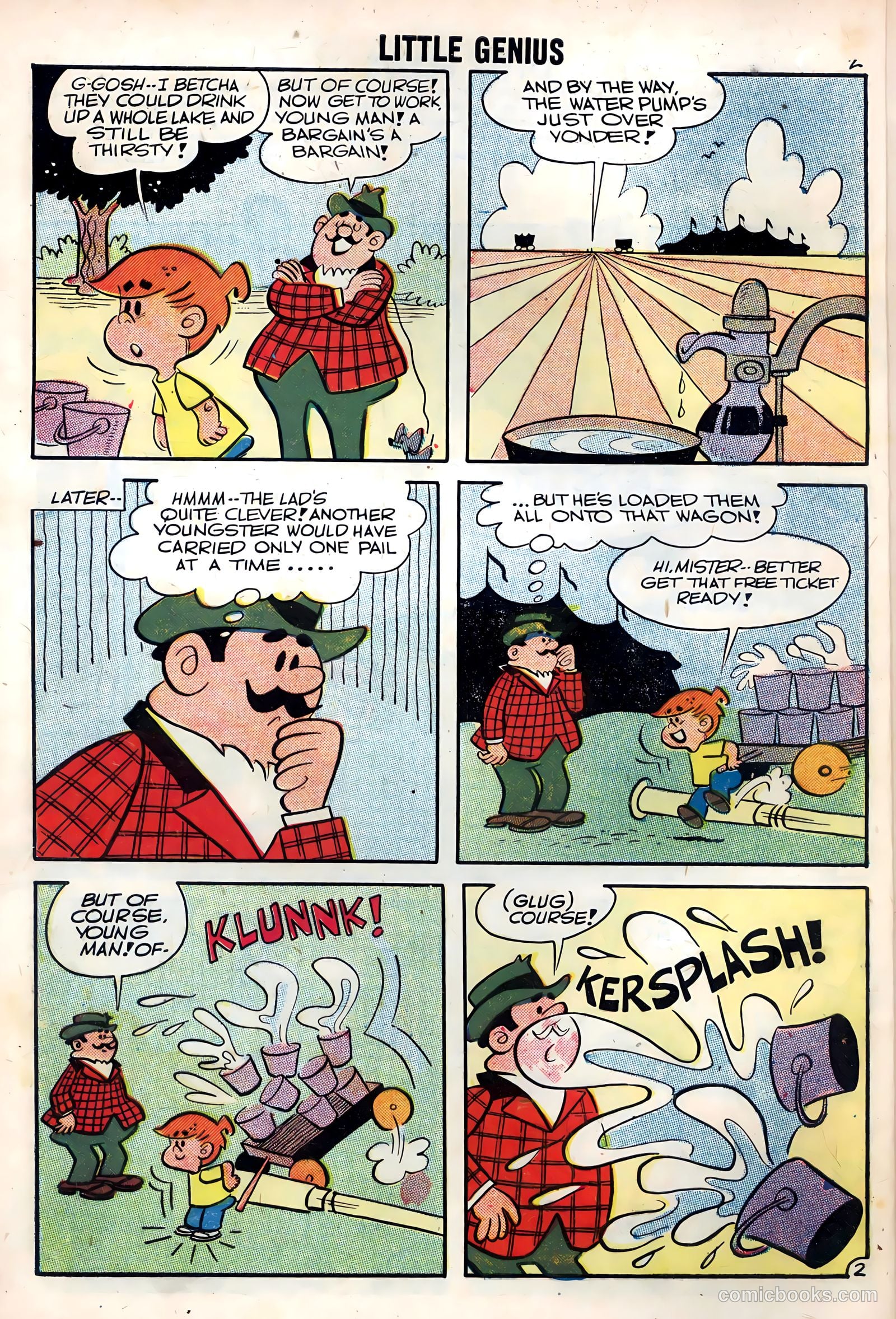 Li'l Genius #15 (1957) — page 4 of 36
