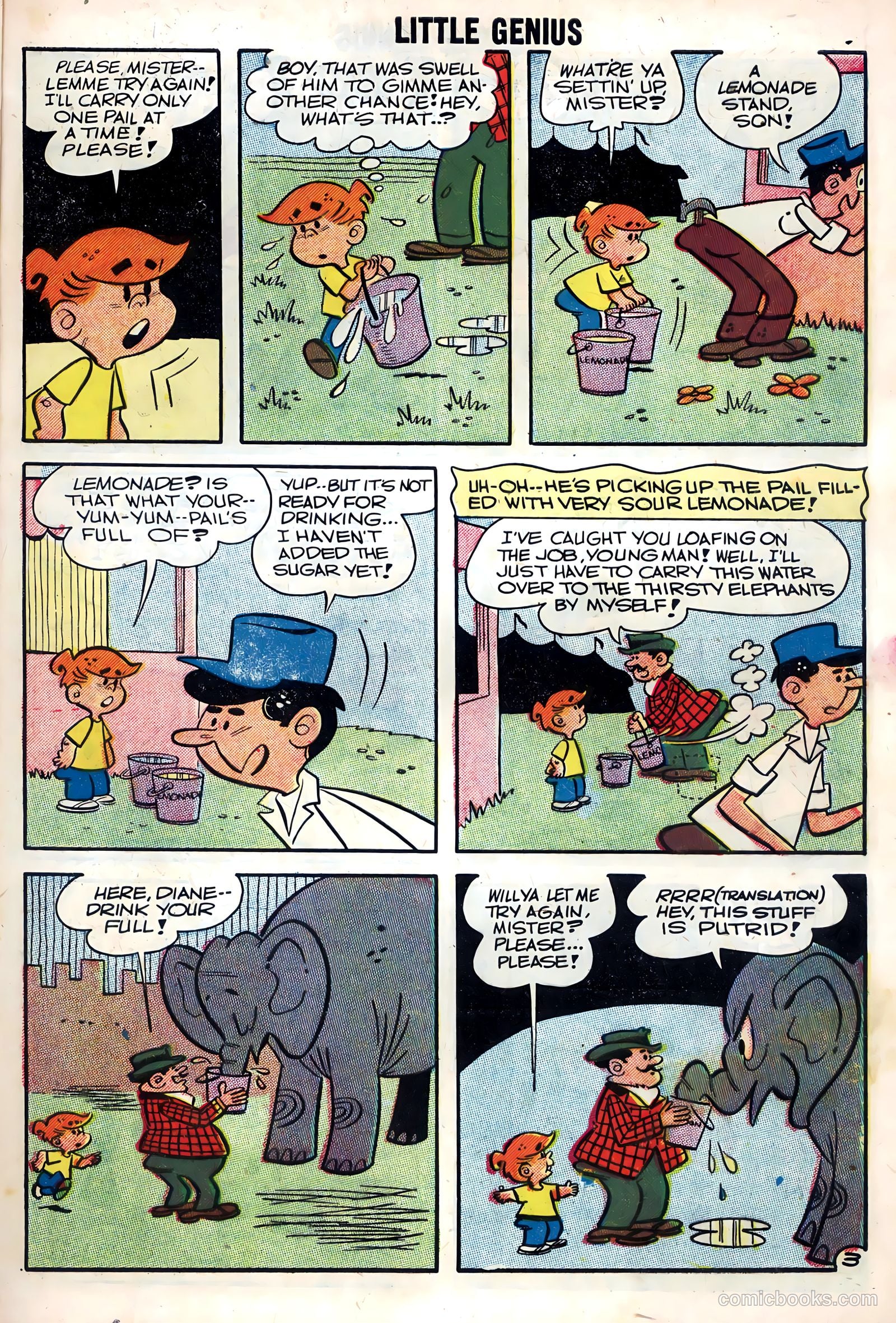 Li'l Genius #15 (1957) — page 5 of 36