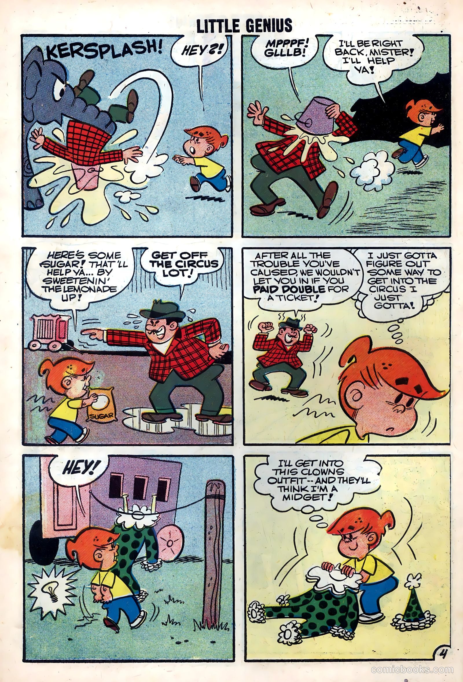 Li'l Genius #15 (1957) — page 6 of 36