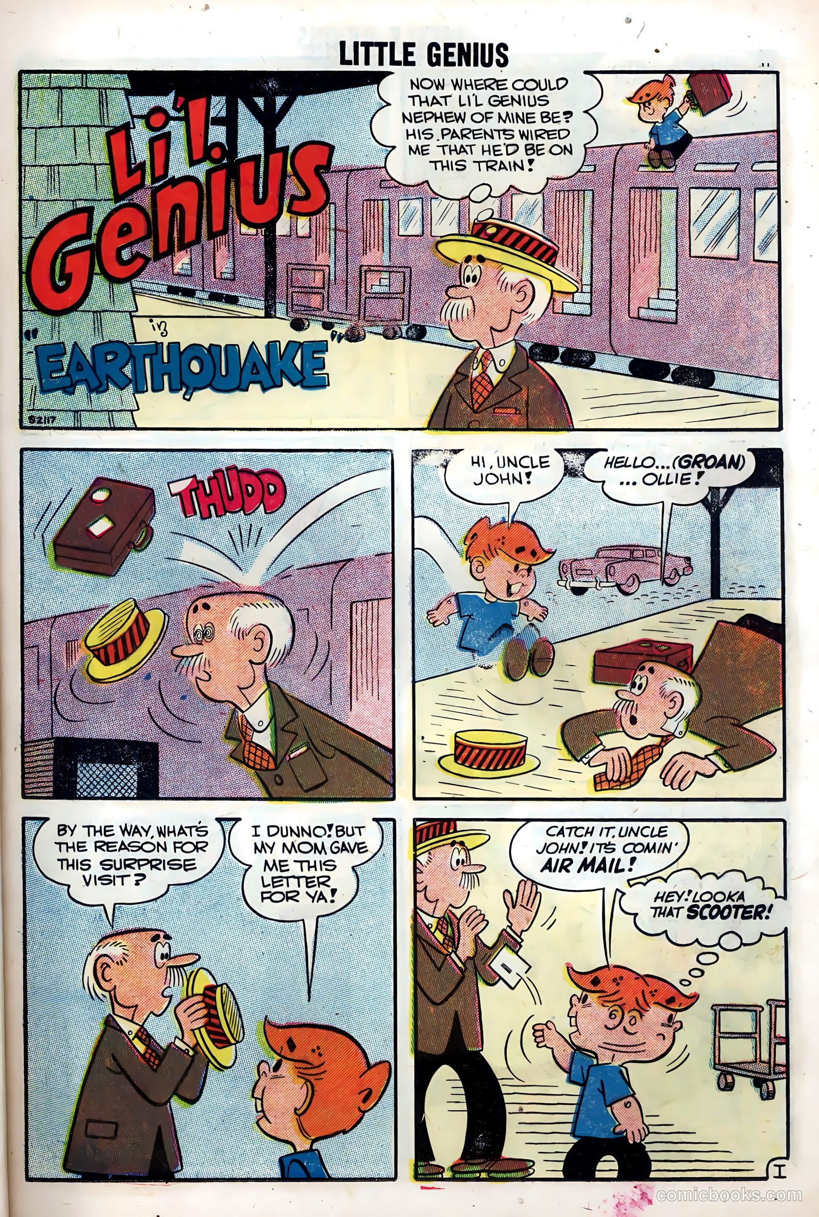 Li'l Genius #15 (1957) — page 13 of 36