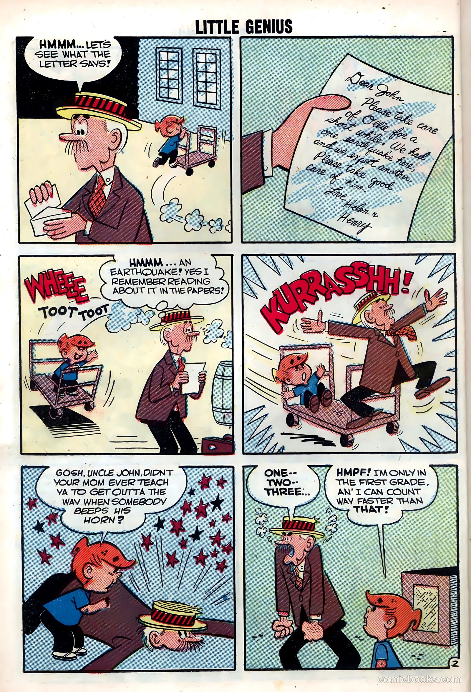 Li'l Genius #15 (1957) — page 14 of 36
