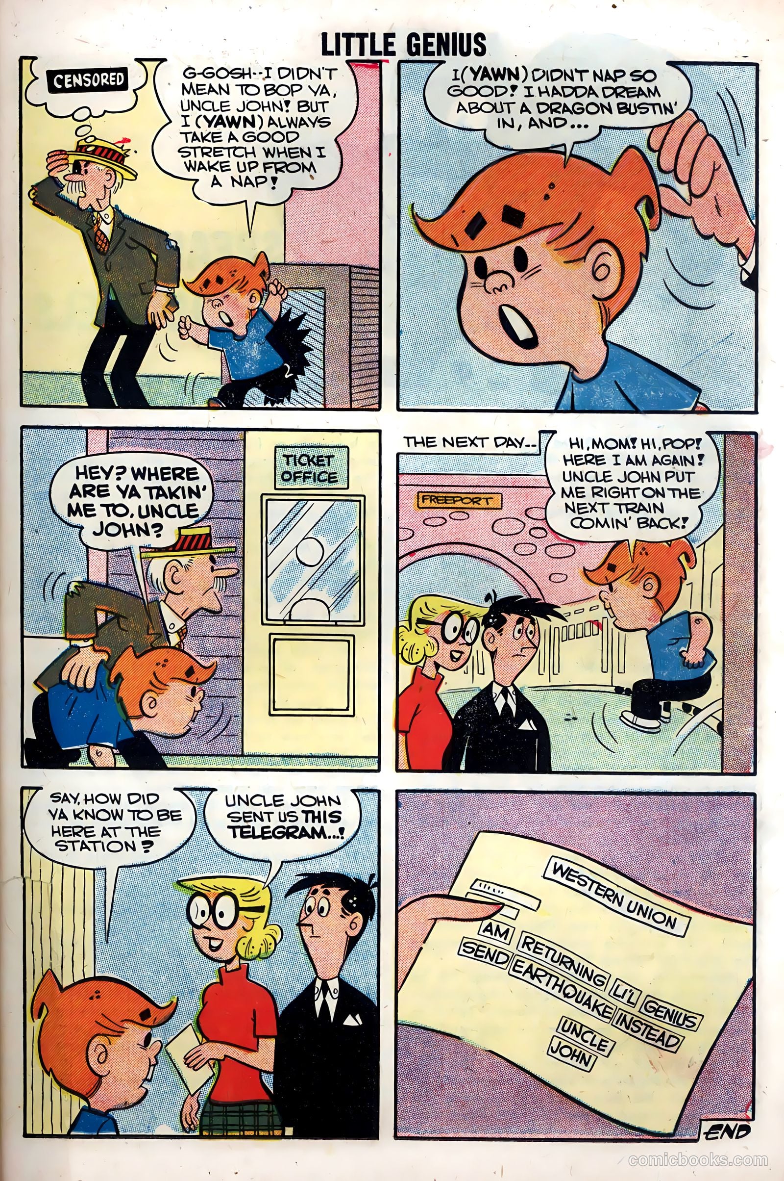 Li'l Genius #15 (1957) — page 17 of 36