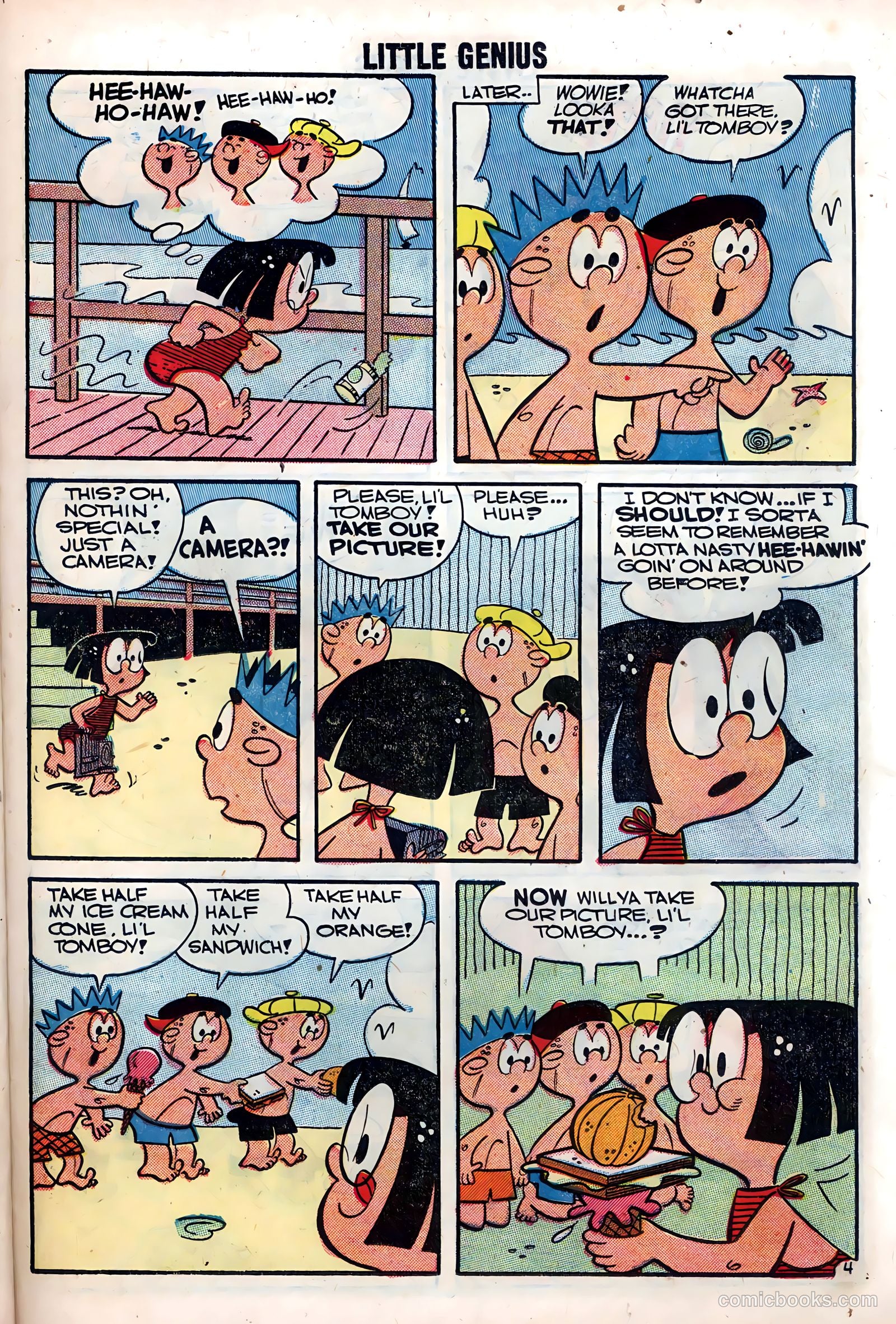 Li'l Genius #15 (1957) — page 23 of 36