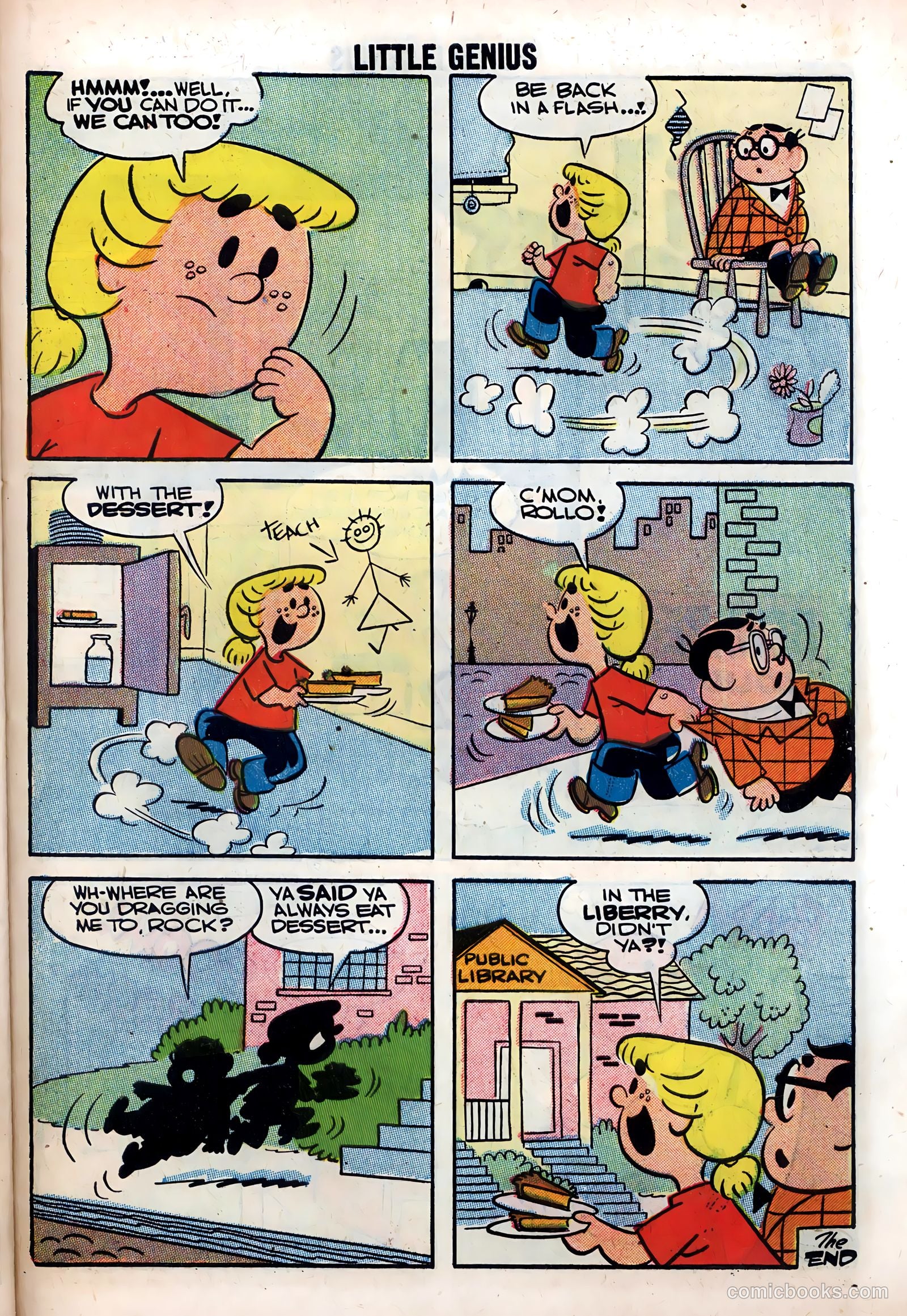 Li'l Genius #15 (1957) — page 27 of 36