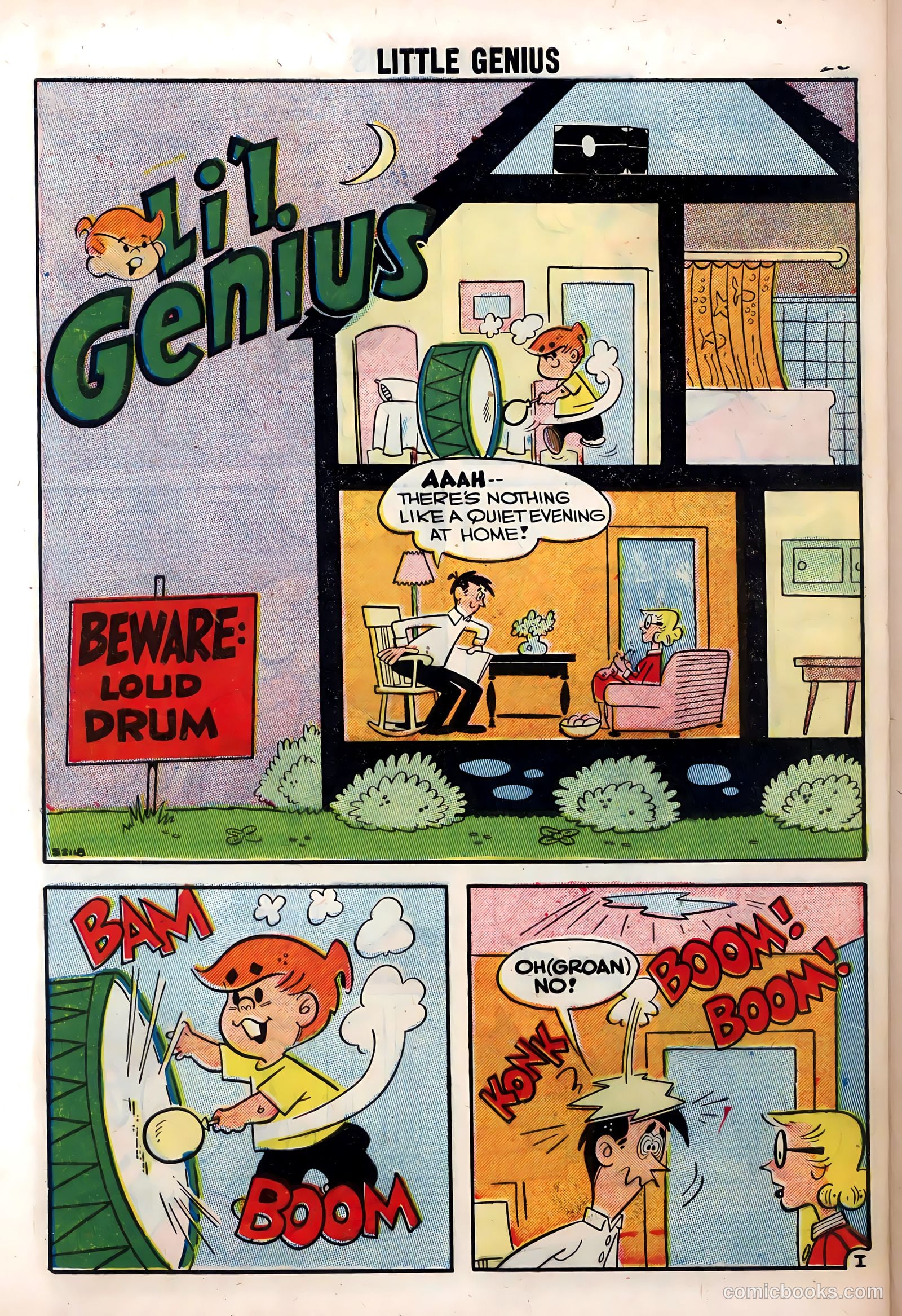 Li'l Genius #15 (1957) — page 28 of 36