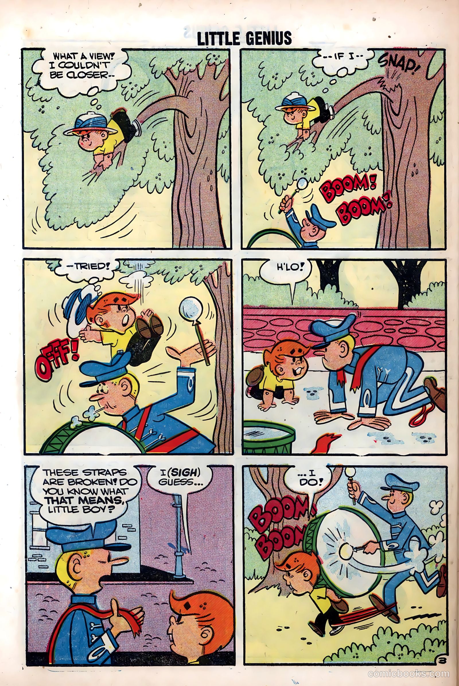 Li'l Genius #15 (1957) — page 30 of 36