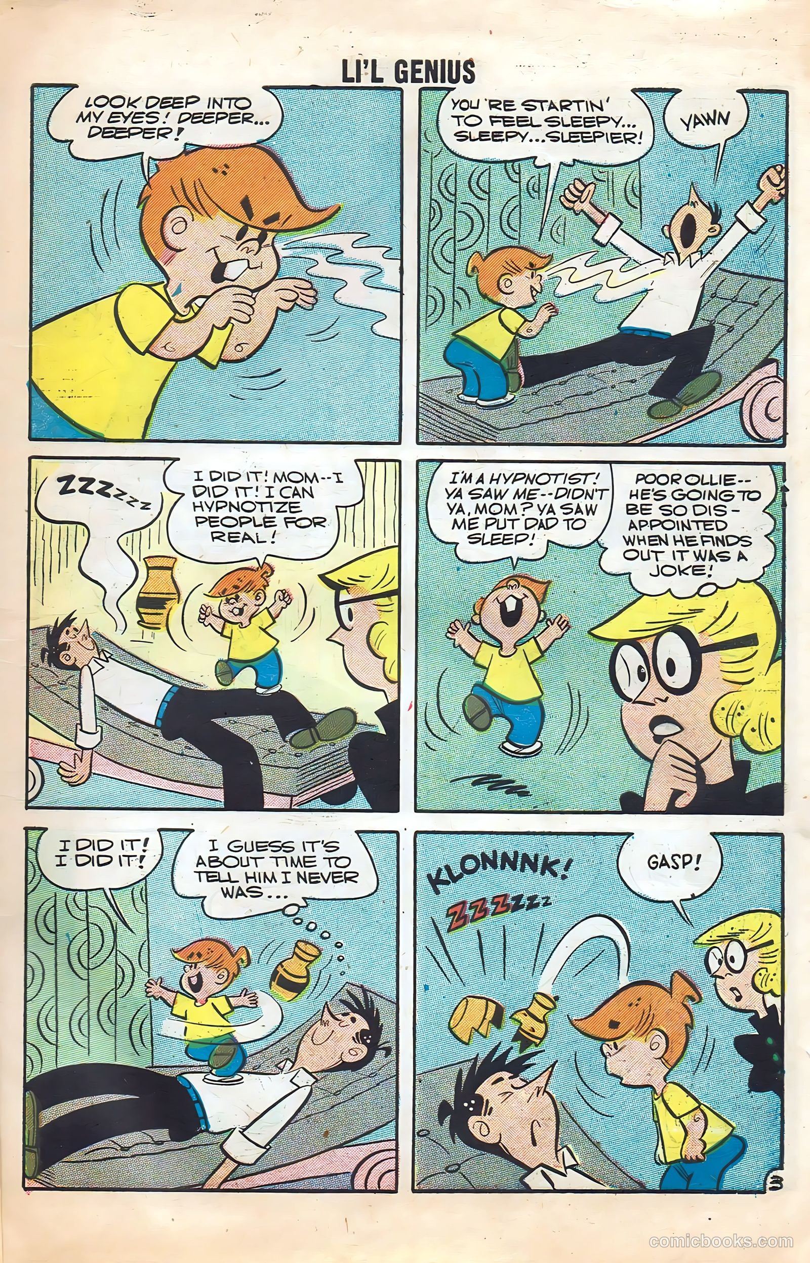 Li'l Genius #16 (1958) — page 5 of 68