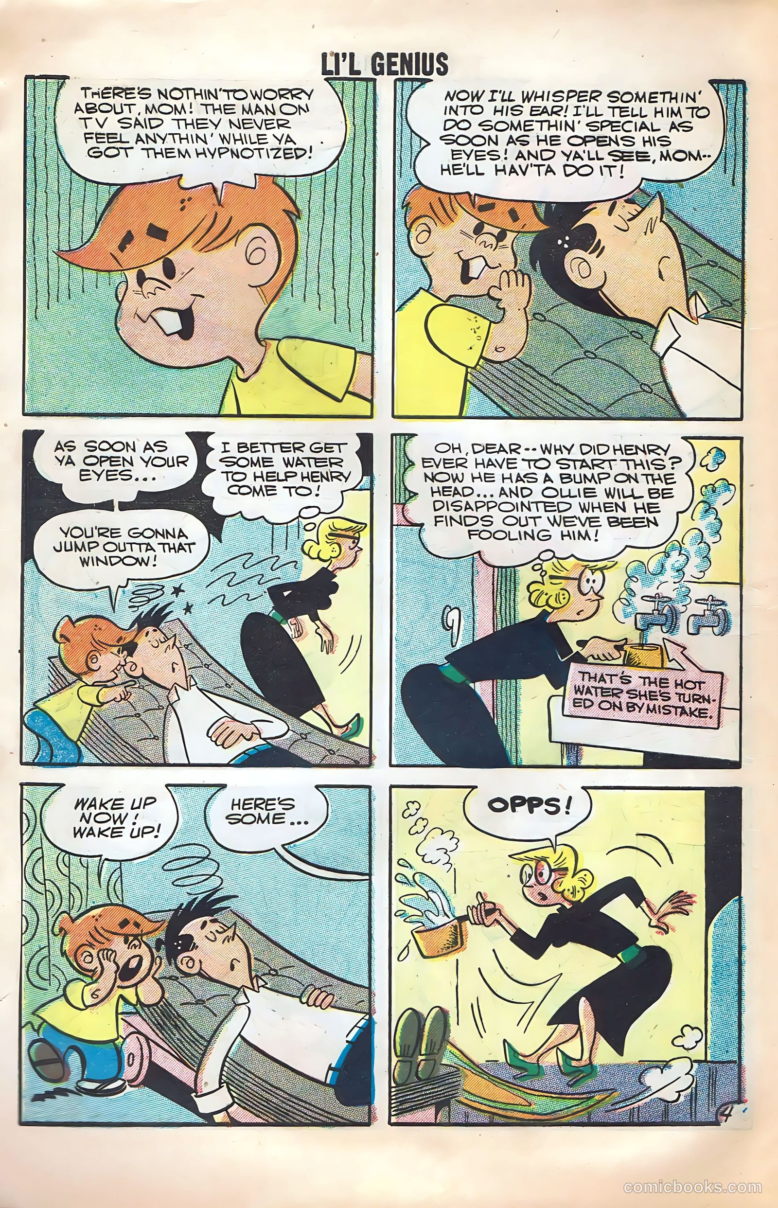 Li'l Genius #16 (1958) — page 6 of 68
