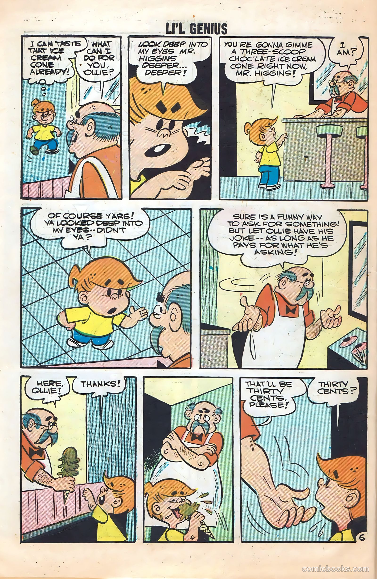 Li'l Genius #16 (1958) — page 8 of 68