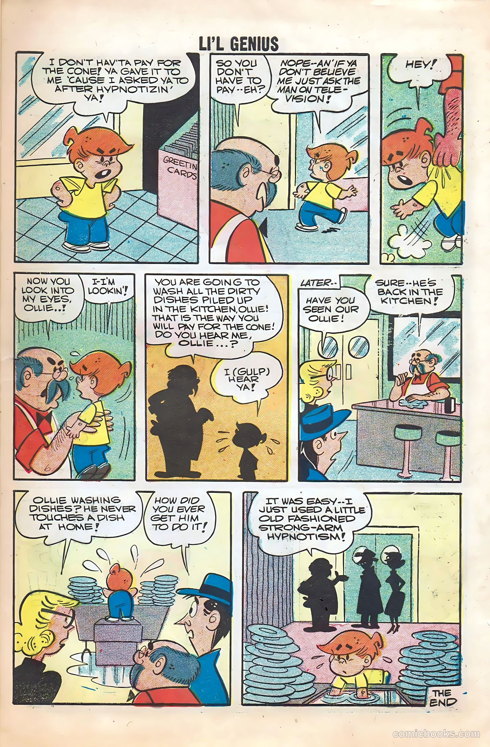Li'l Genius #16 (1958) — page 9 of 68