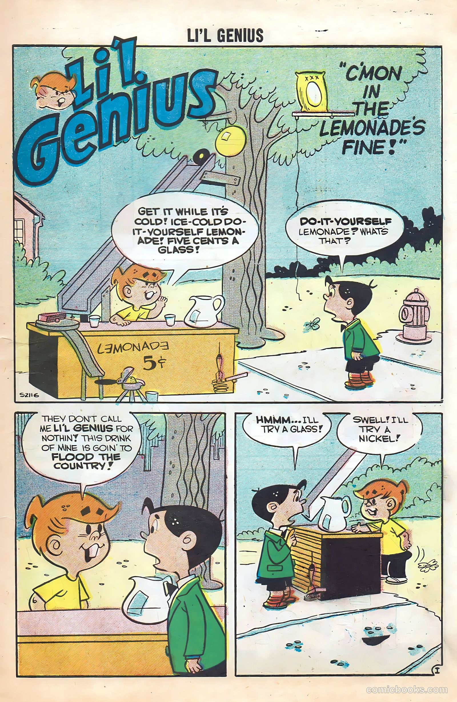 Li'l Genius #16 (1958) — page 11 of 68