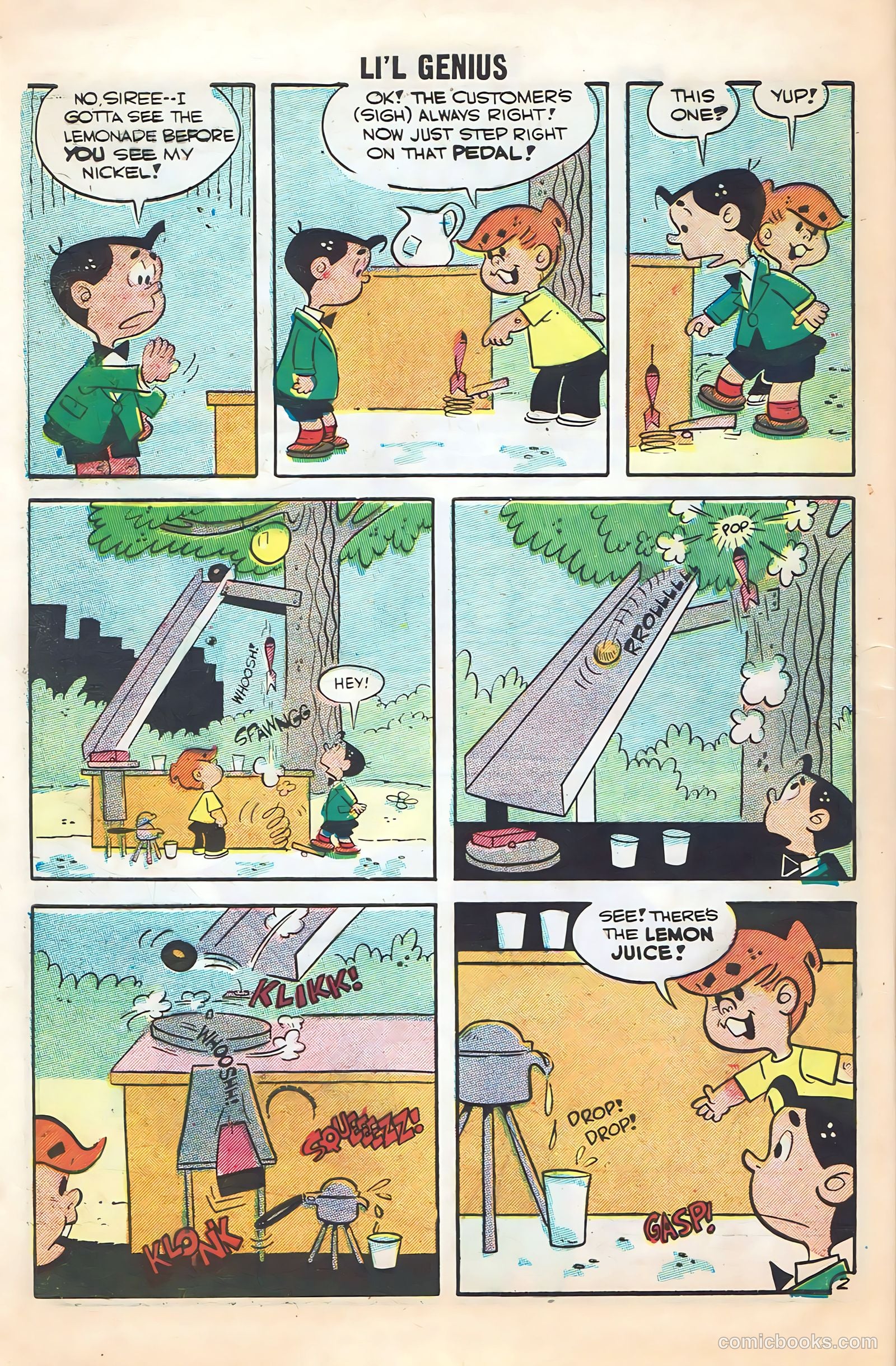 Li'l Genius #16 (1958) — page 12 of 68