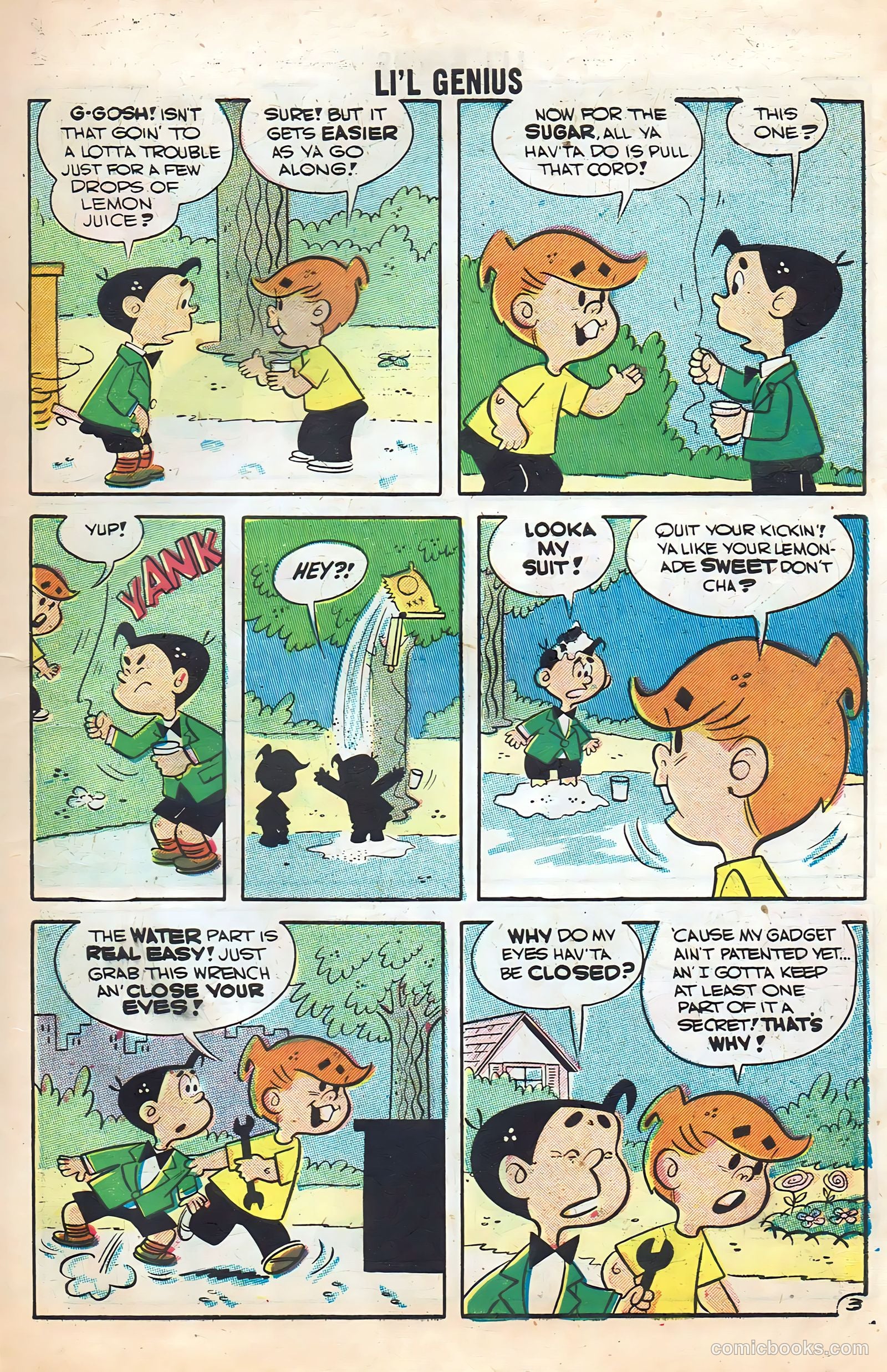 Li'l Genius #16 (1958) — page 13 of 68