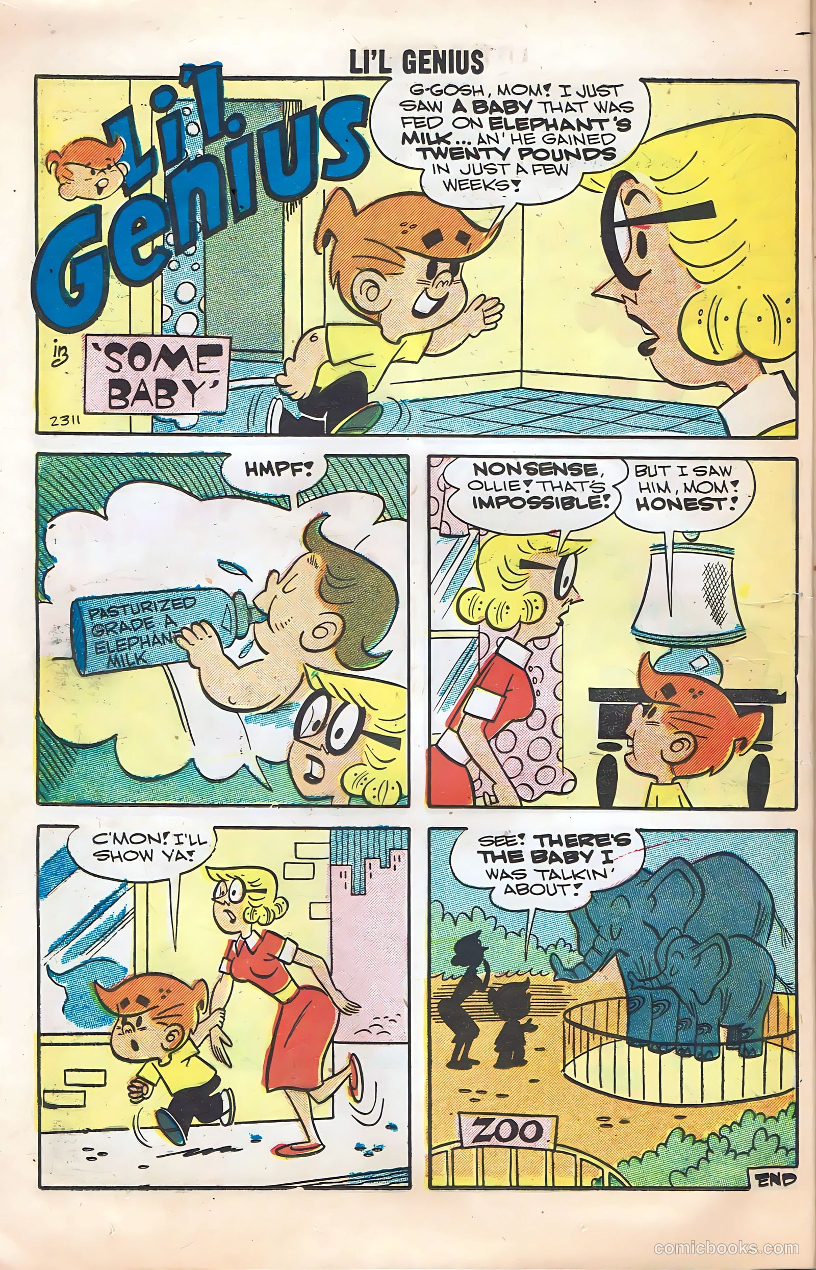 Li'l Genius #16 (1958) — page 20 of 68