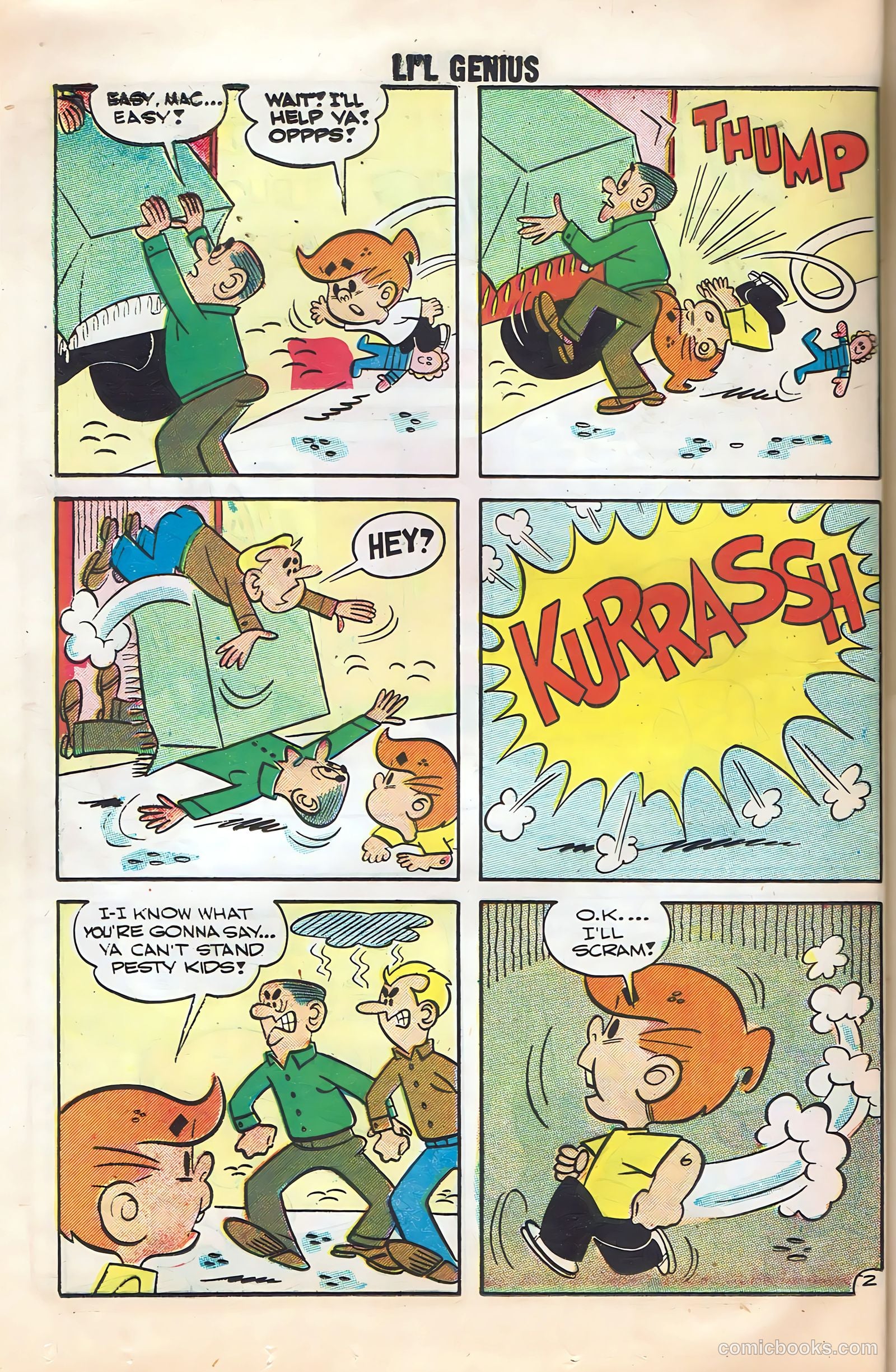 Li'l Genius #16 (1958) — page 30 of 68