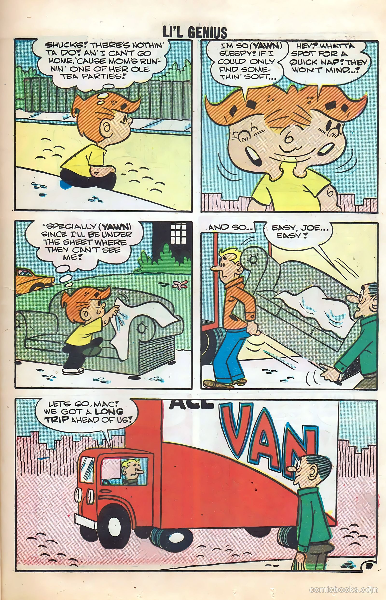 Li'l Genius #16 (1958) — page 31 of 68