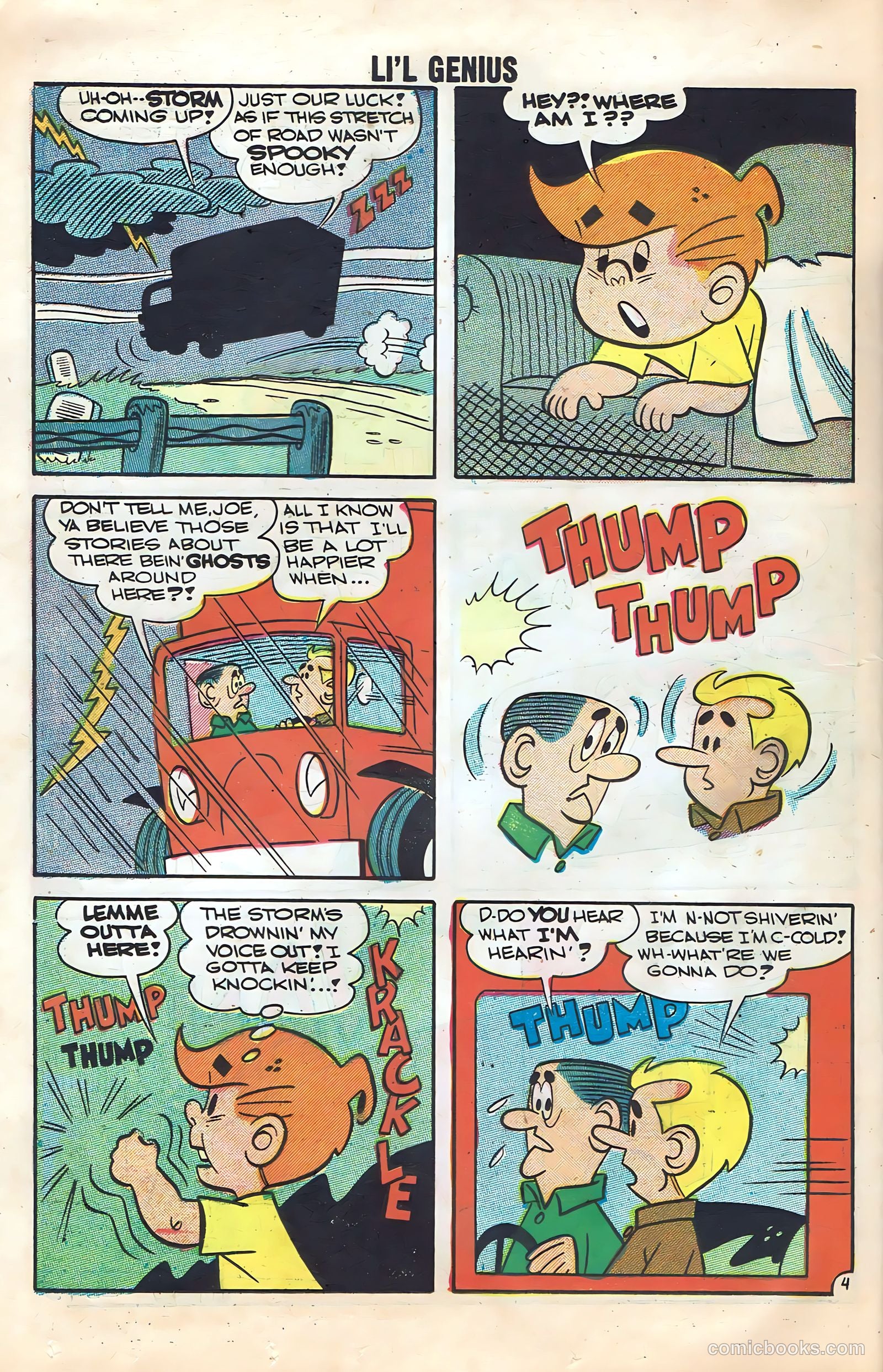 Li'l Genius #16 (1958) — page 32 of 68