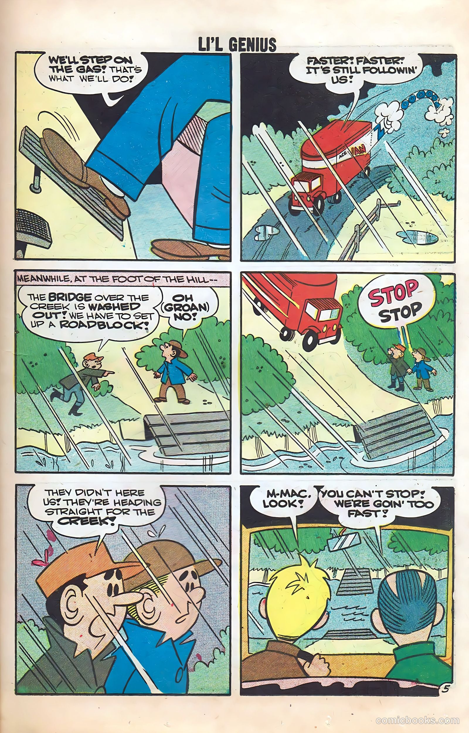 Li'l Genius #16 (1958) — page 33 of 68