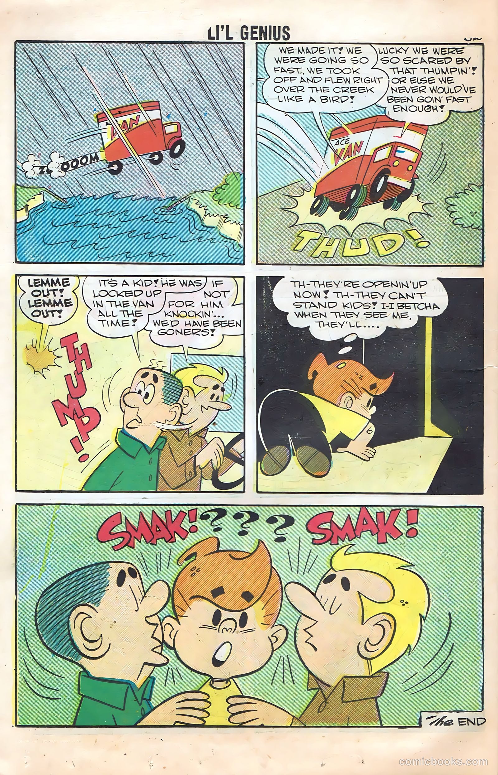 Li'l Genius #16 (1958) — page 34 of 68