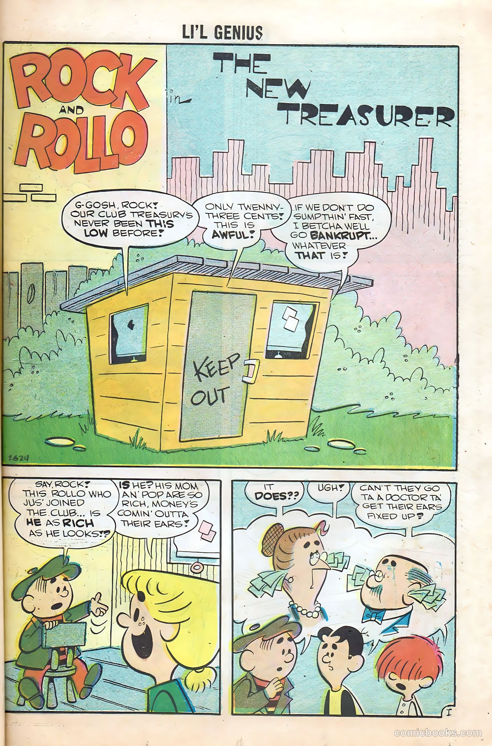 Li'l Genius #16 (1958) — page 35 of 68