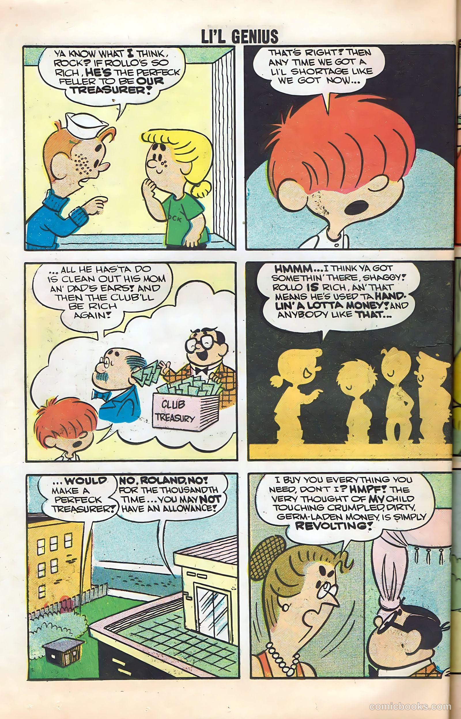 Li'l Genius #16 (1958) — page 36 of 68