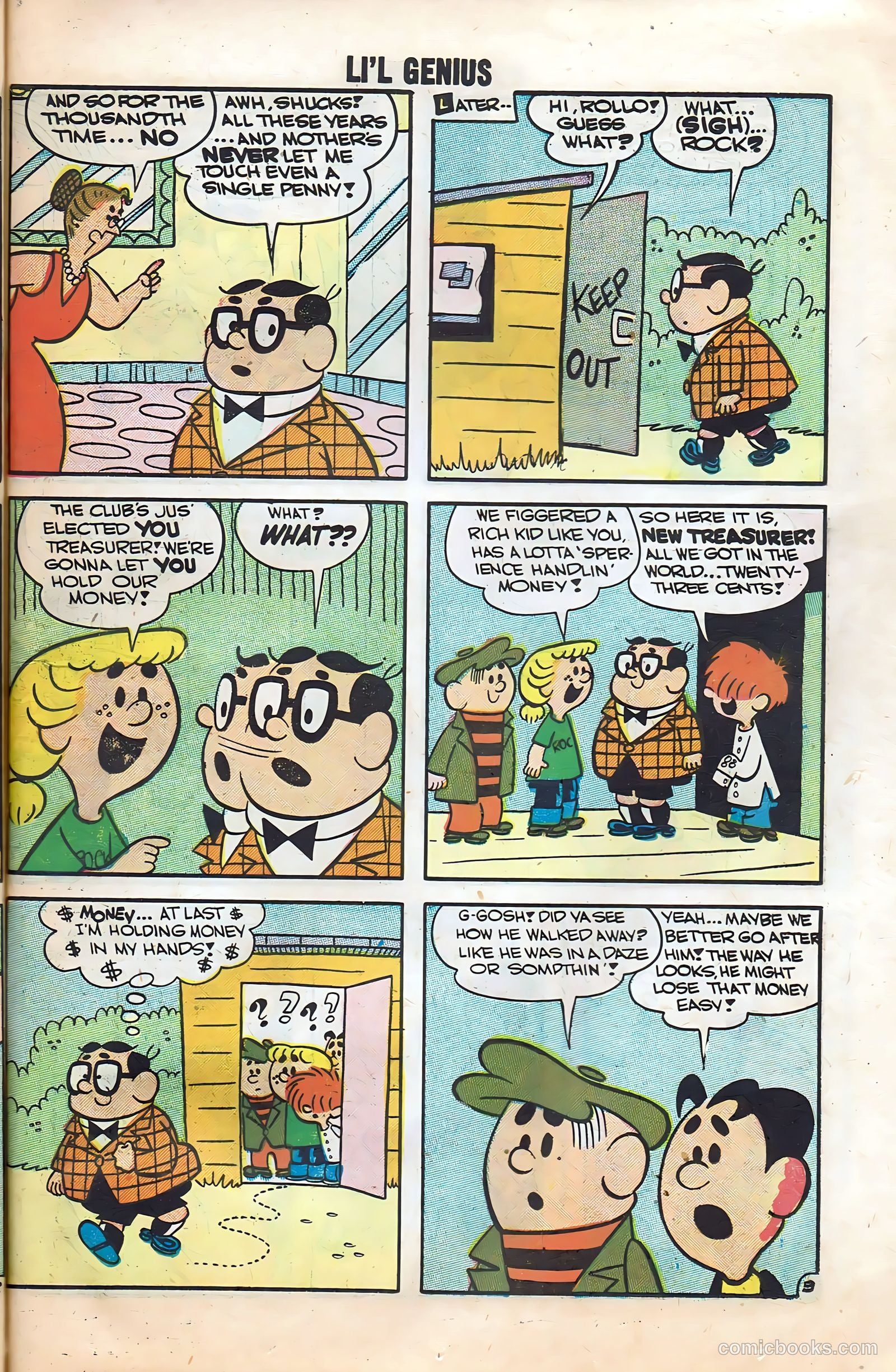 Li'l Genius #16 (1958) — page 37 of 68