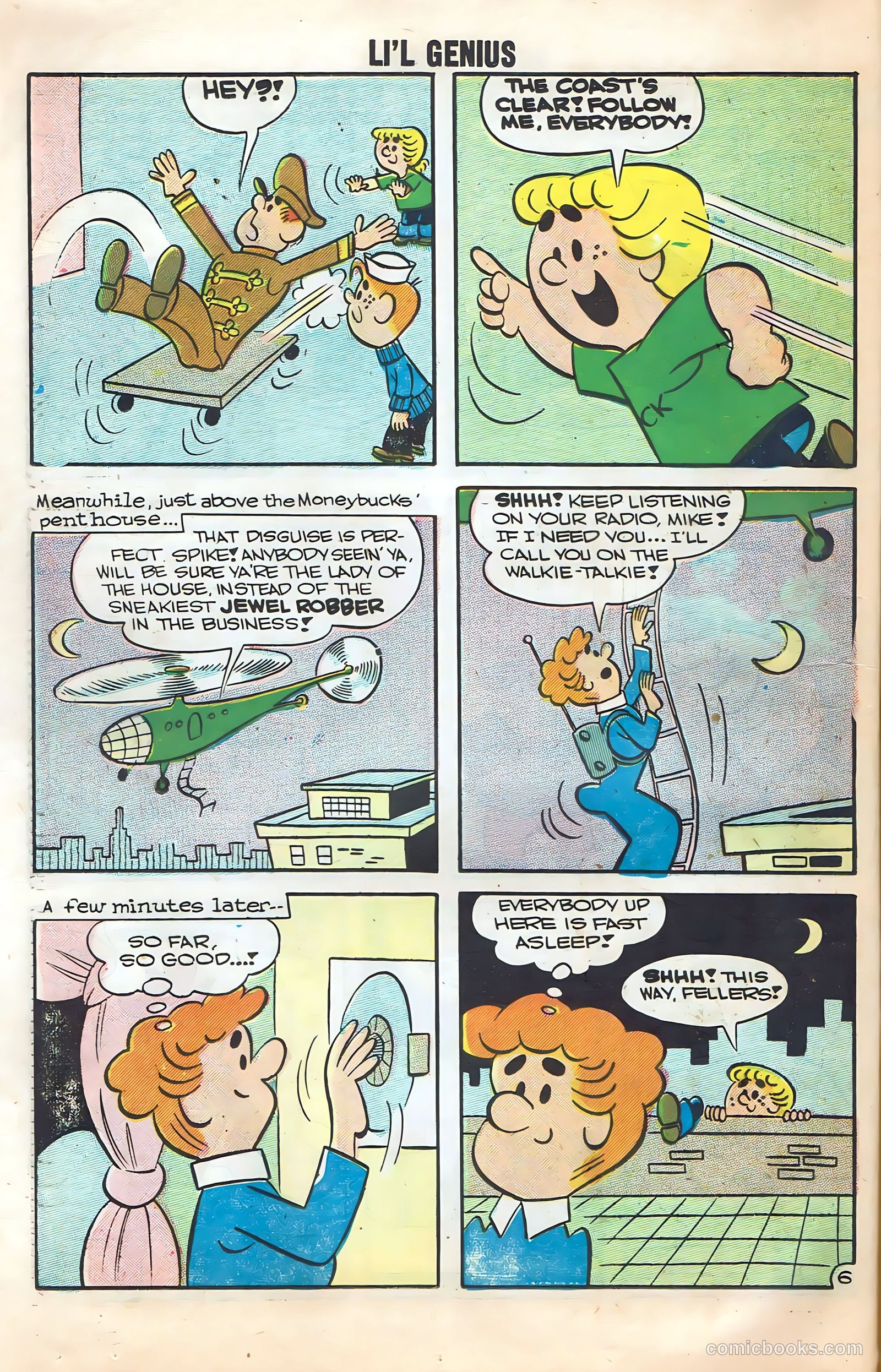 Li'l Genius #16 (1958) — page 40 of 68