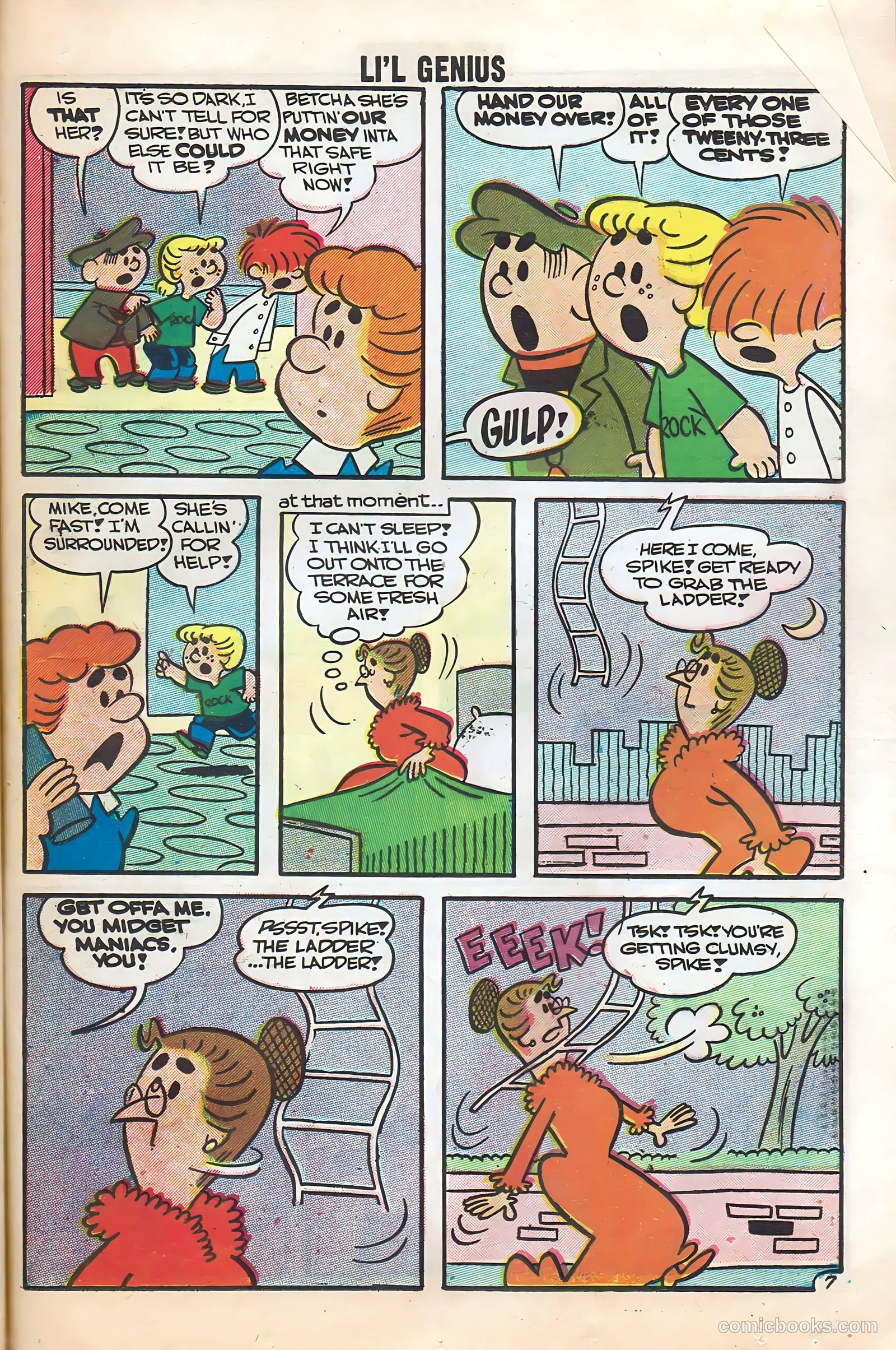 Li'l Genius #16 (1958) — page 41 of 68