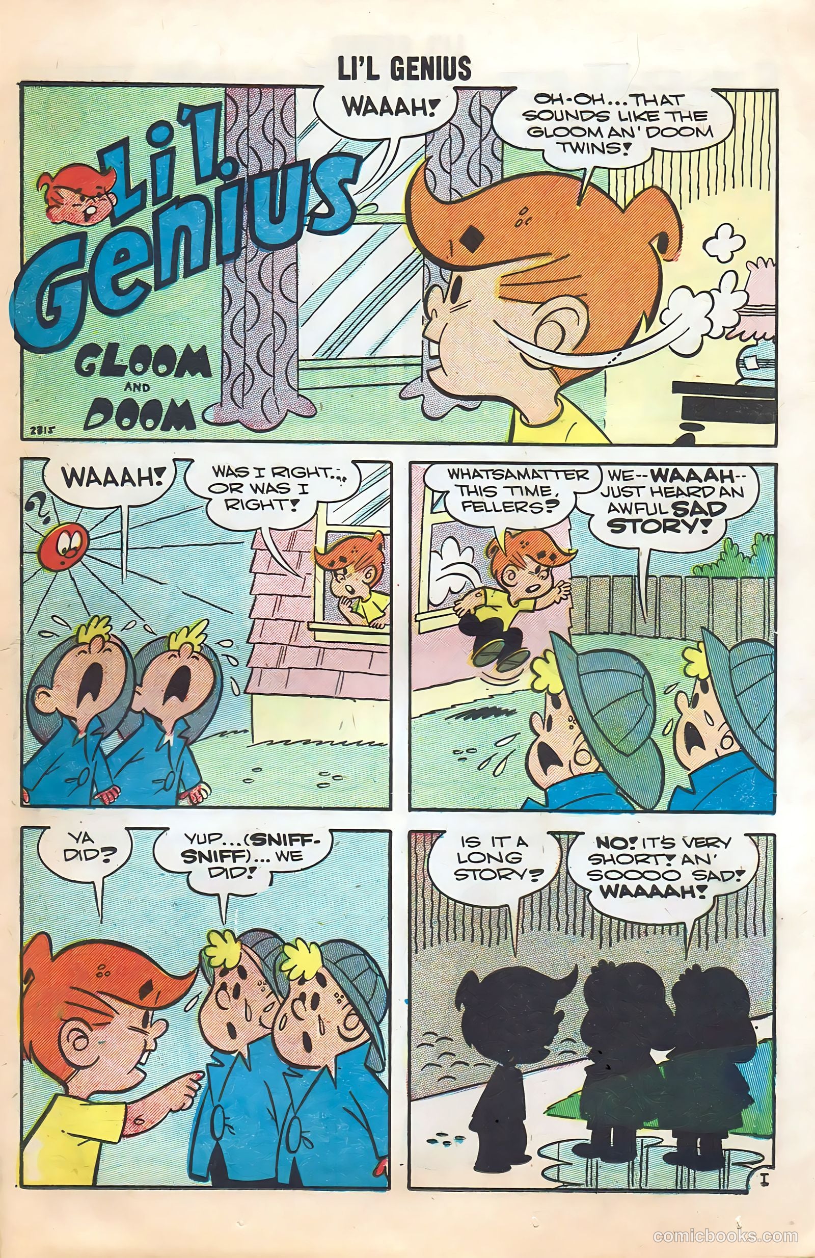 Li'l Genius #16 (1958) — page 47 of 68