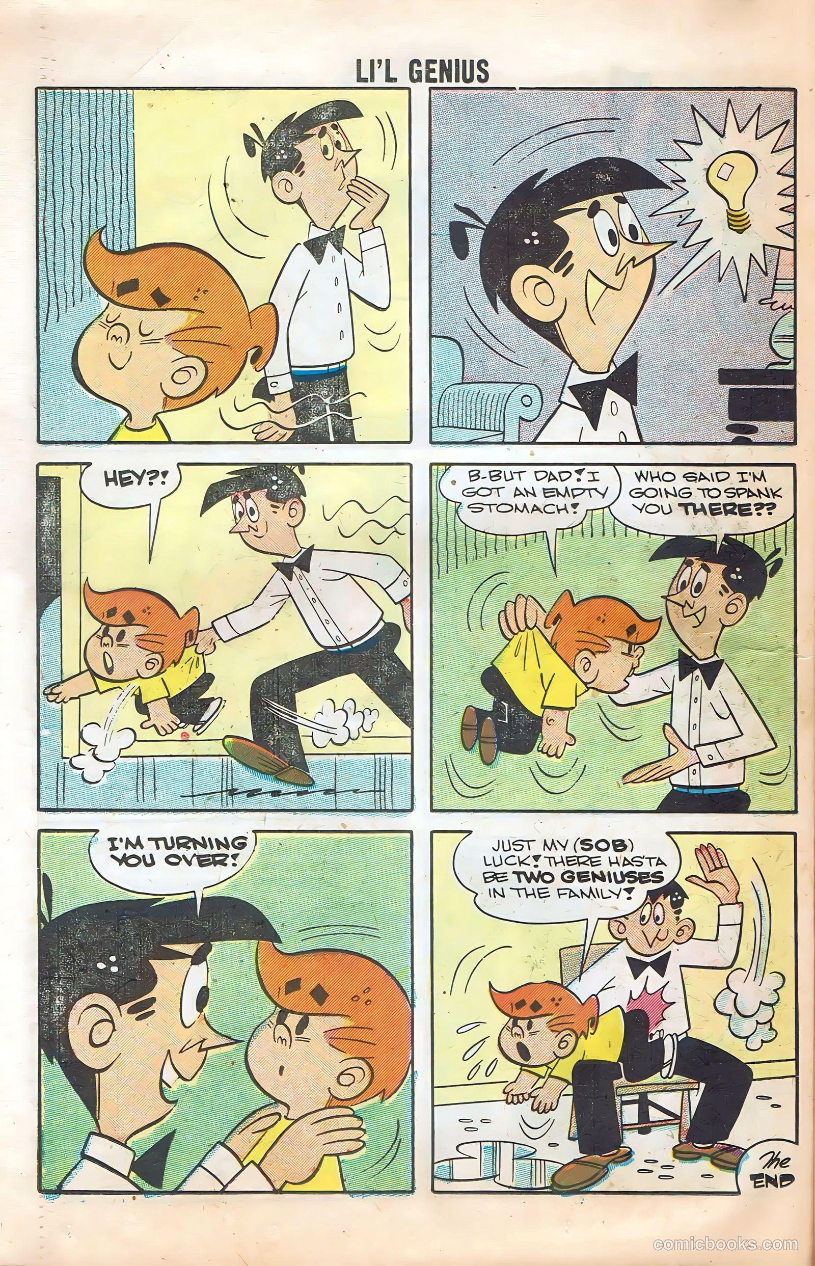 Li'l Genius #16 (1958) — page 50 of 68