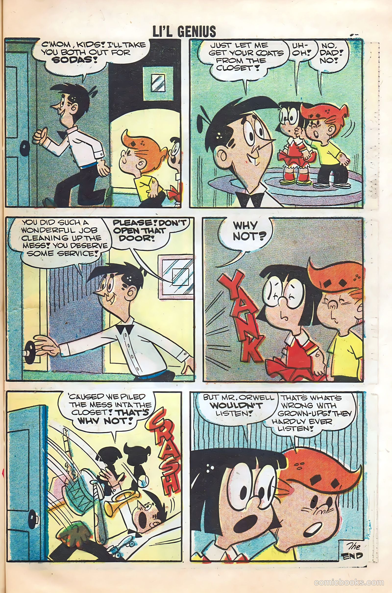 Li'l Genius #16 (1958) — page 55 of 68