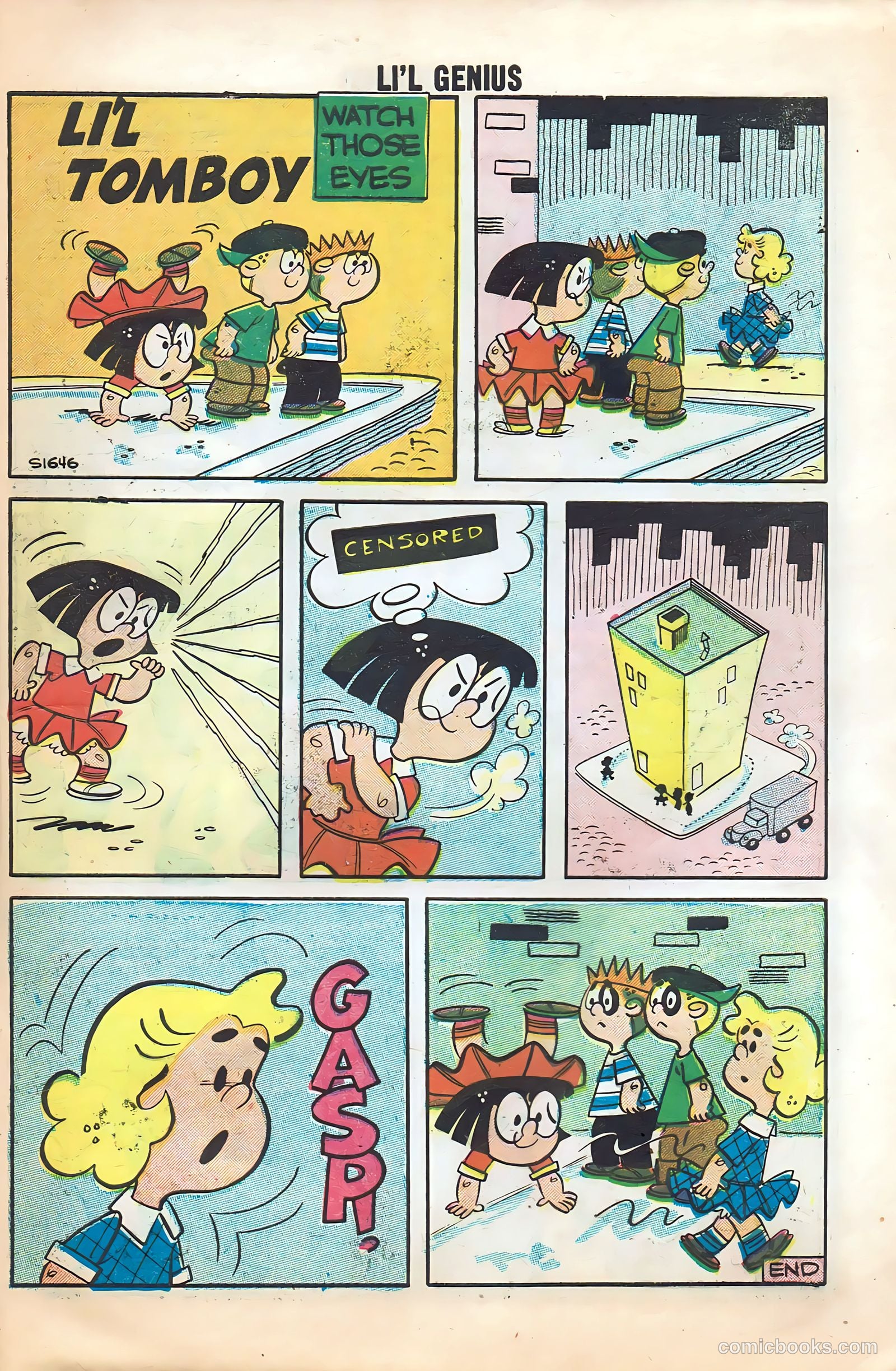 Li'l Genius #16 (1958) — page 57 of 68