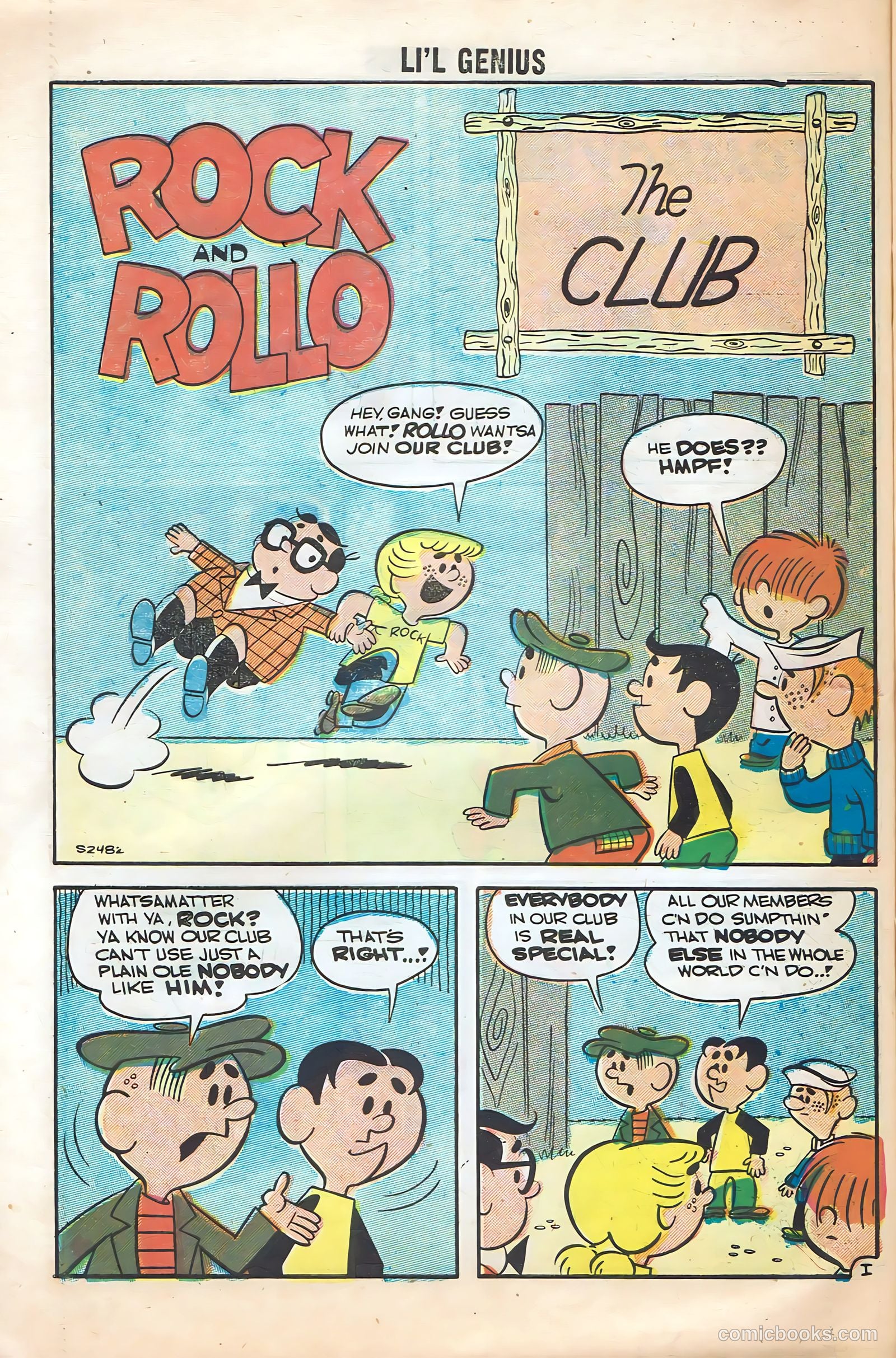 Li'l Genius #16 (1958) — page 58 of 68