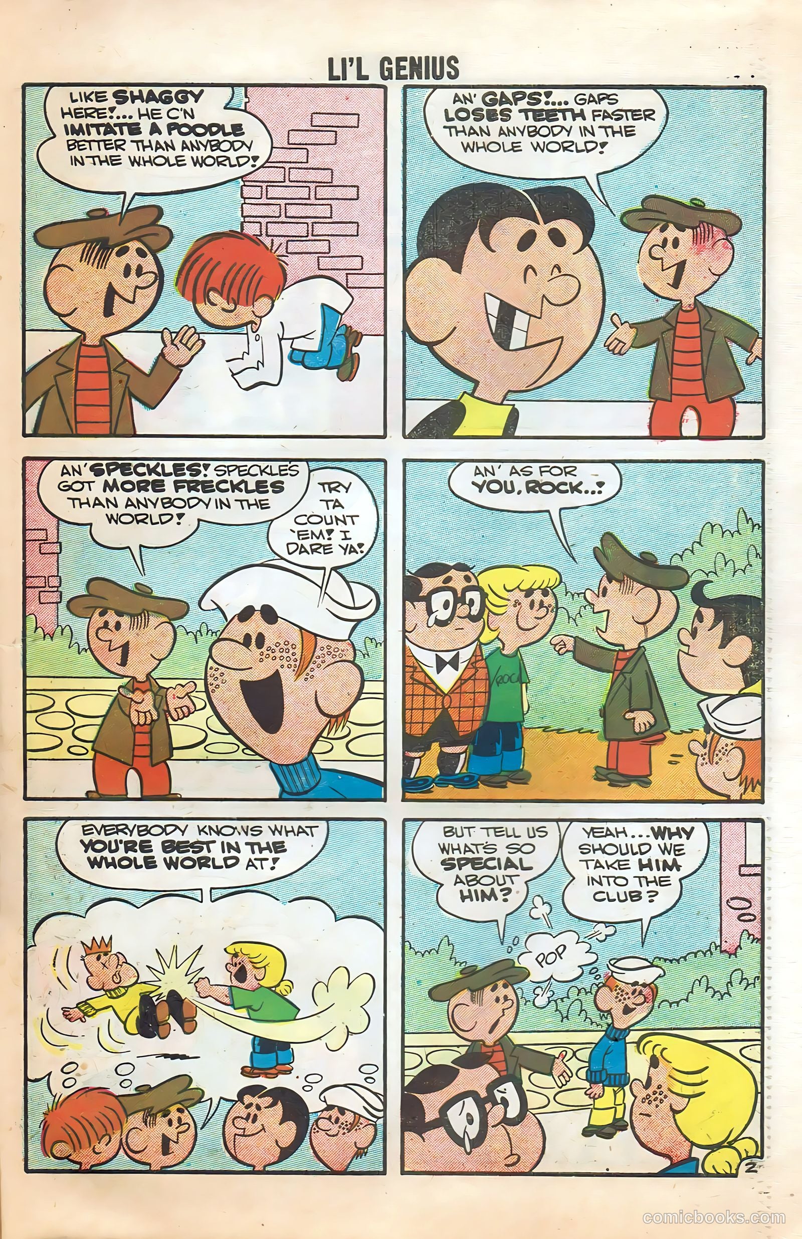 Li'l Genius #16 (1958) — page 59 of 68