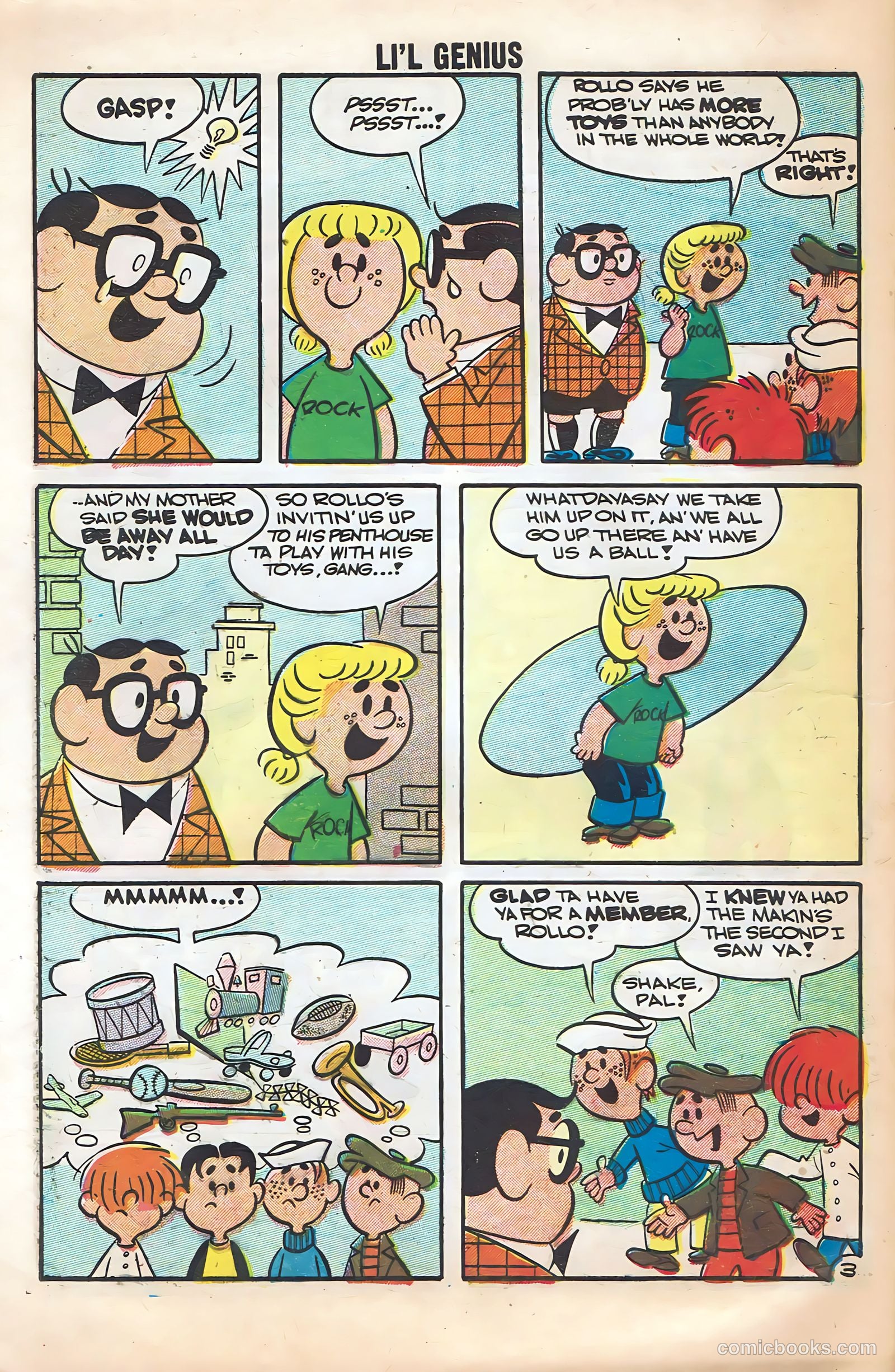 Li'l Genius #16 (1958) — page 60 of 68
