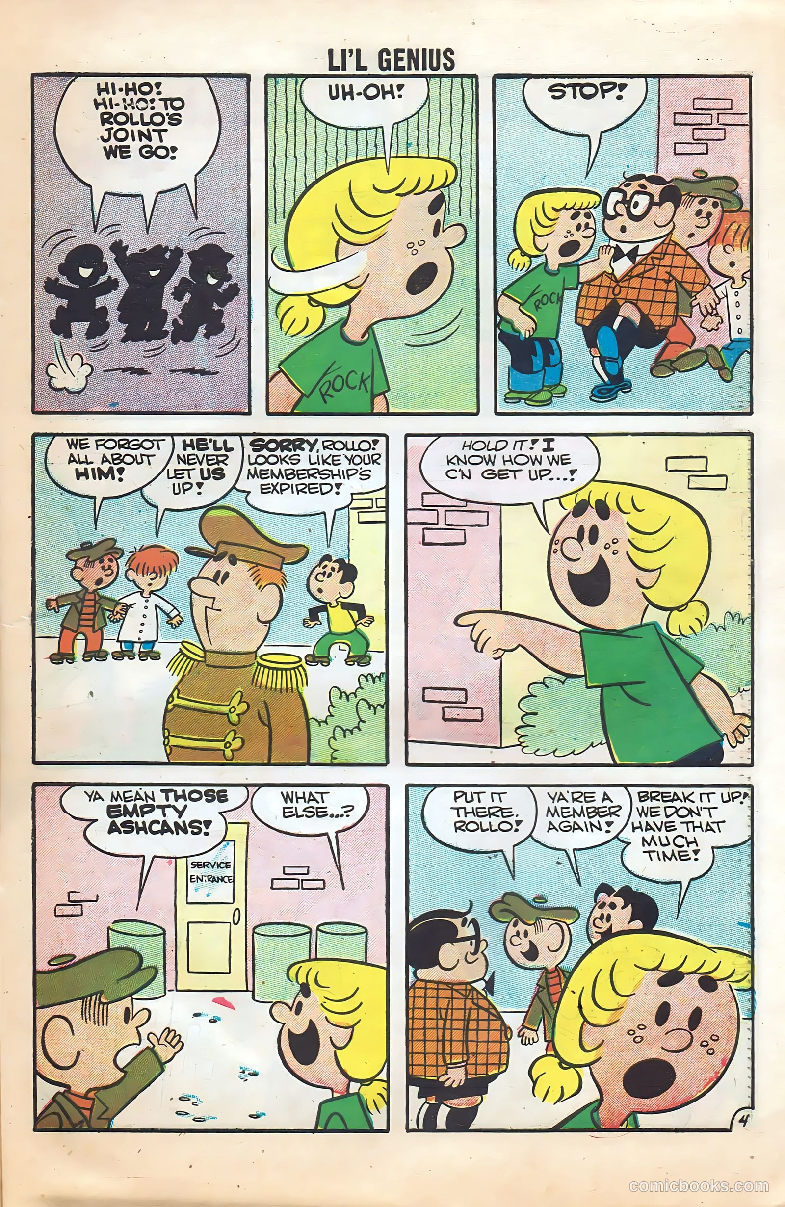 Li'l Genius #16 (1958) — page 61 of 68