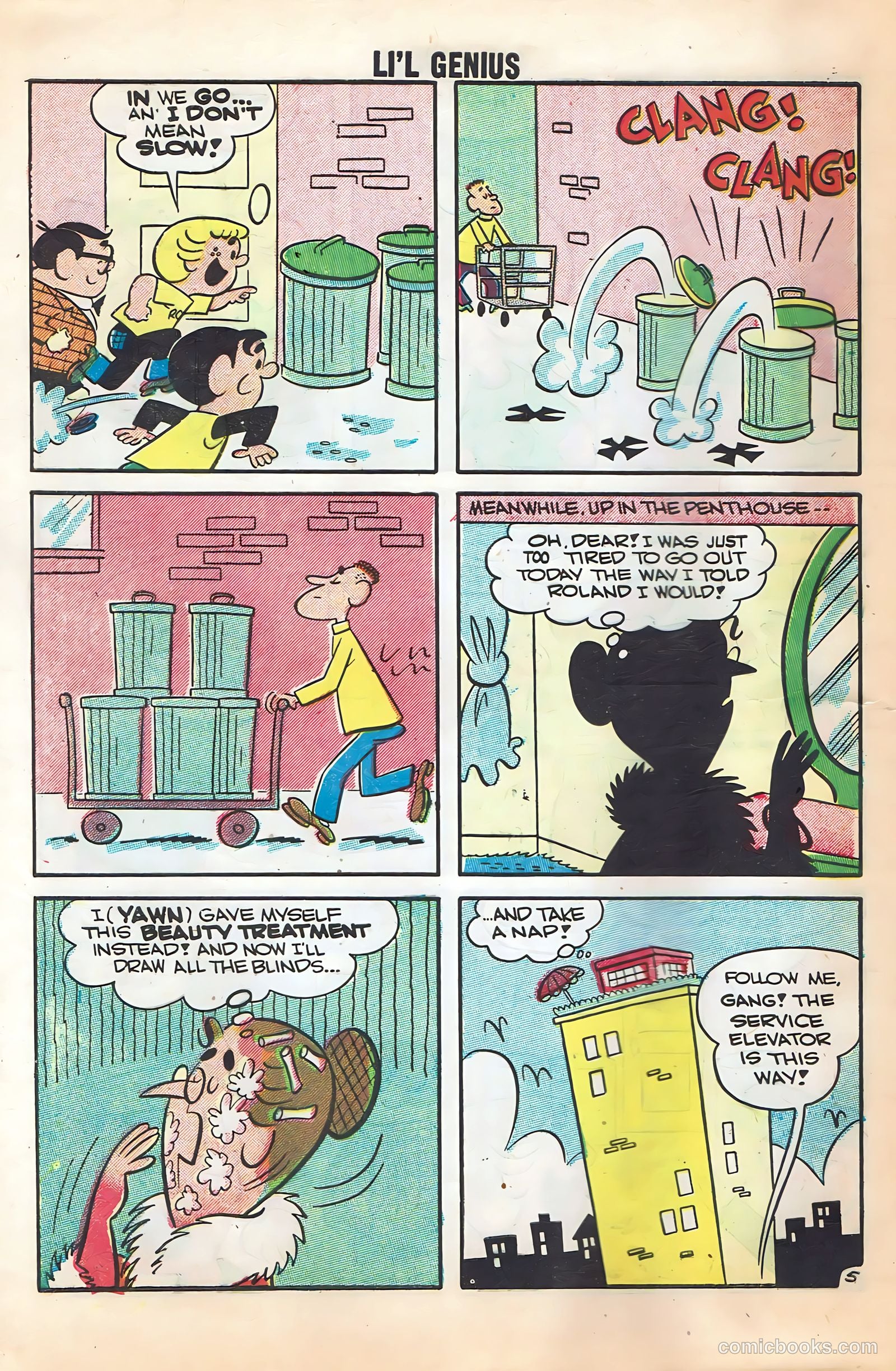 Li'l Genius #16 (1958) — page 62 of 68