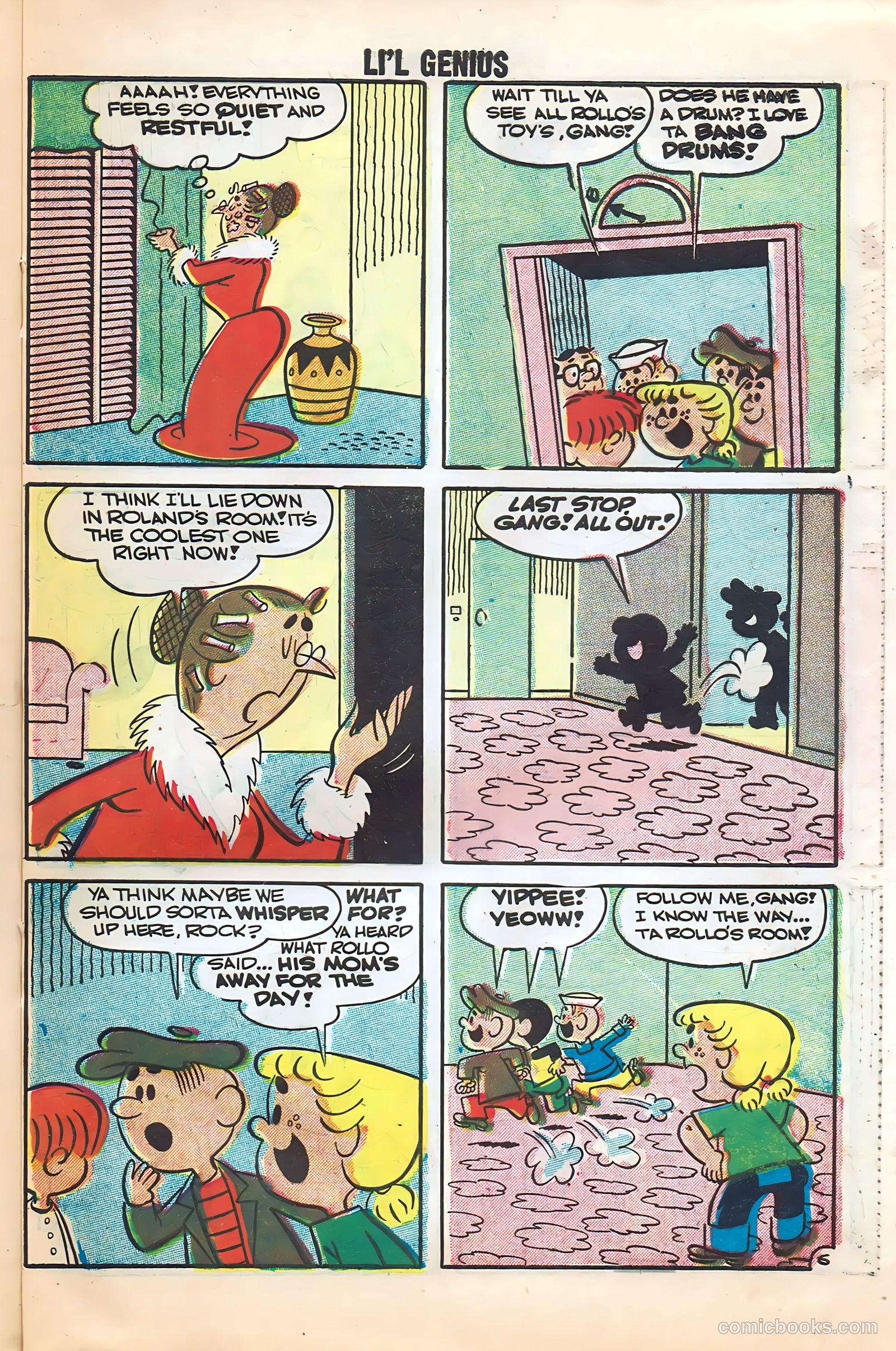 Li'l Genius #16 (1958) — page 63 of 68