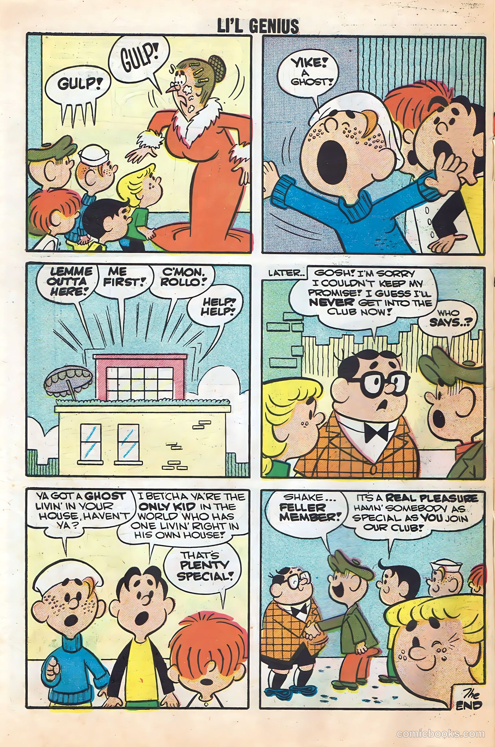 Li'l Genius #16 (1958) — page 64 of 68