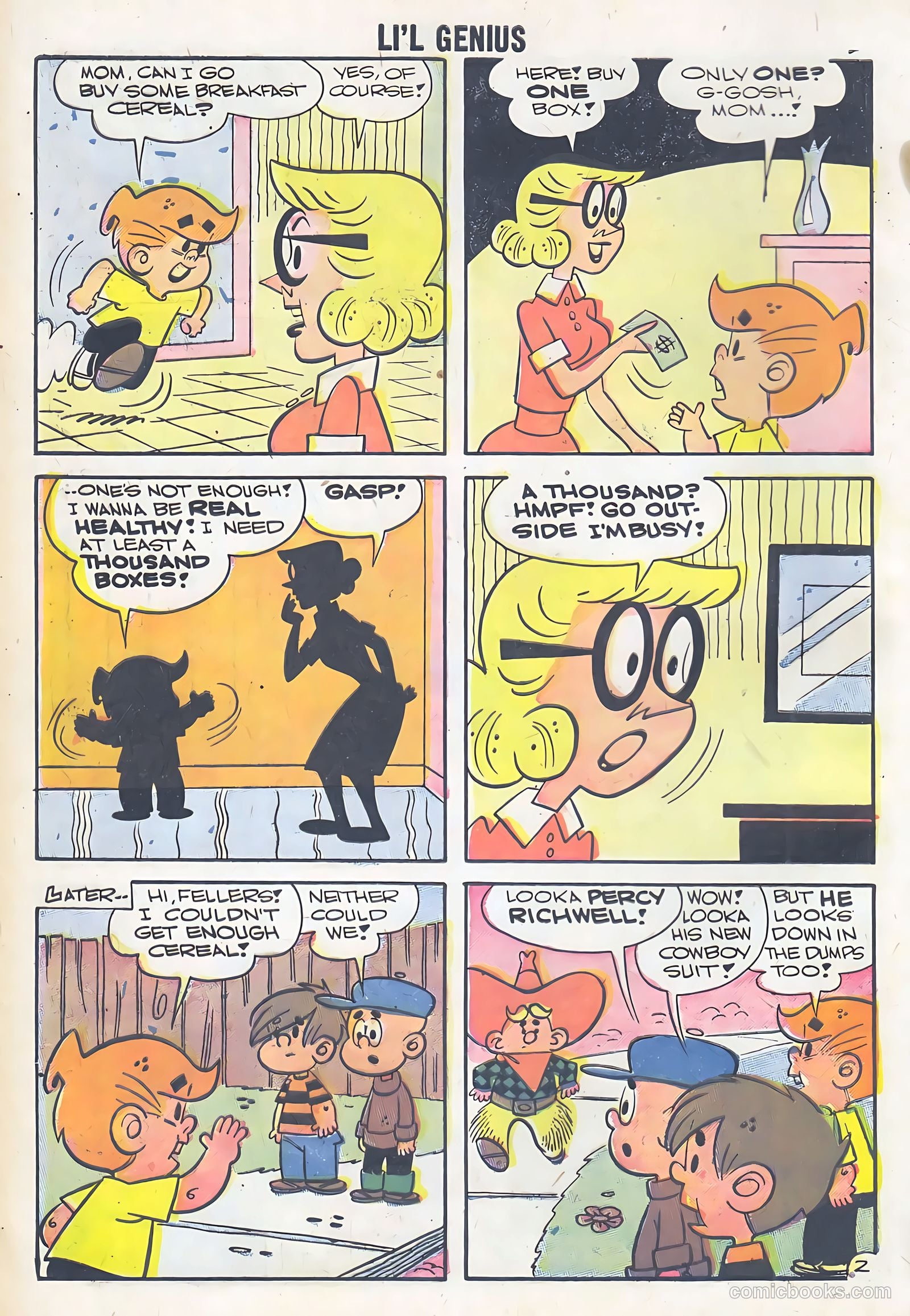 Li'l Genius #17 (1958) — page 4 of 68