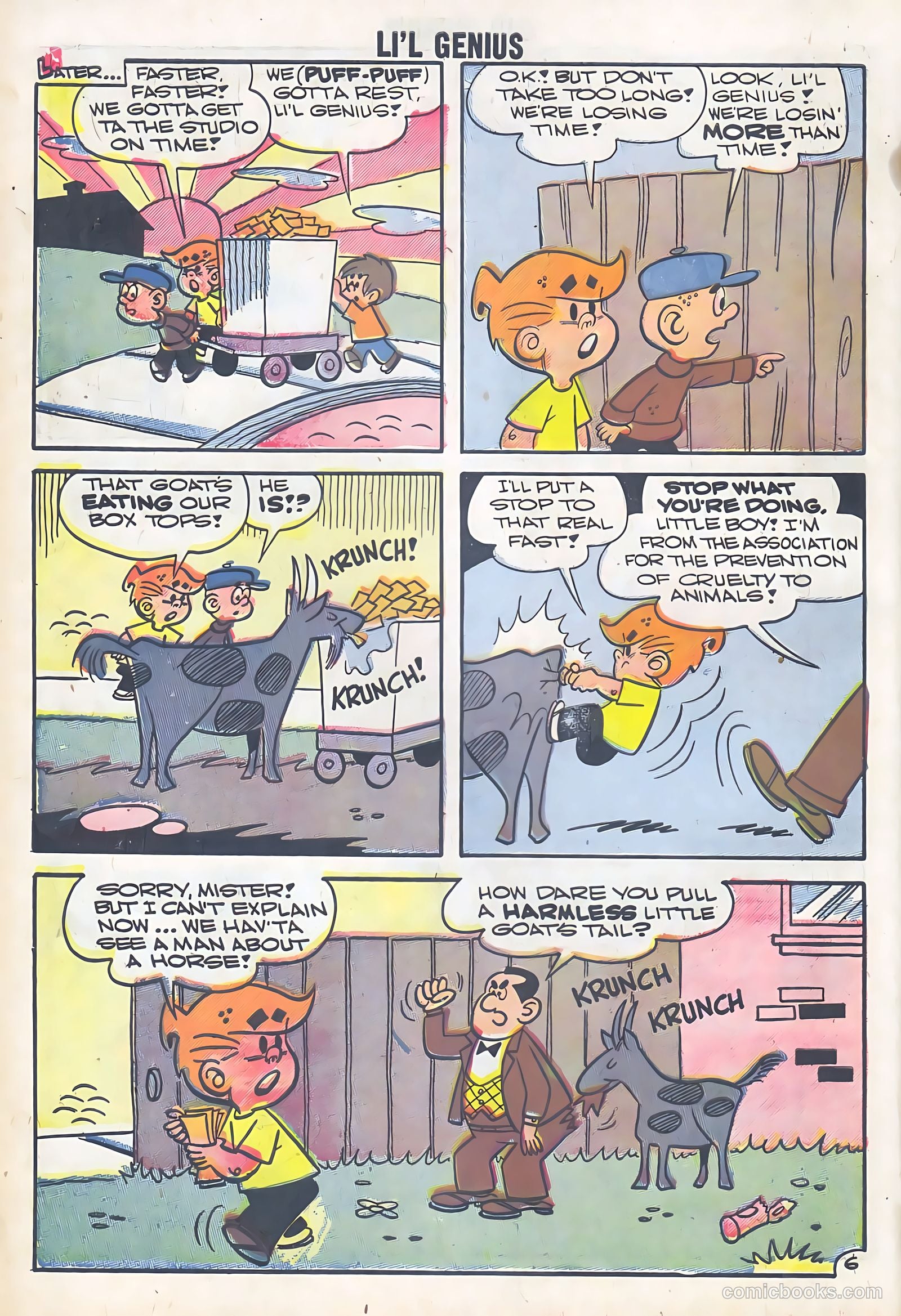 Li'l Genius #17 (1958) — page 8 of 68