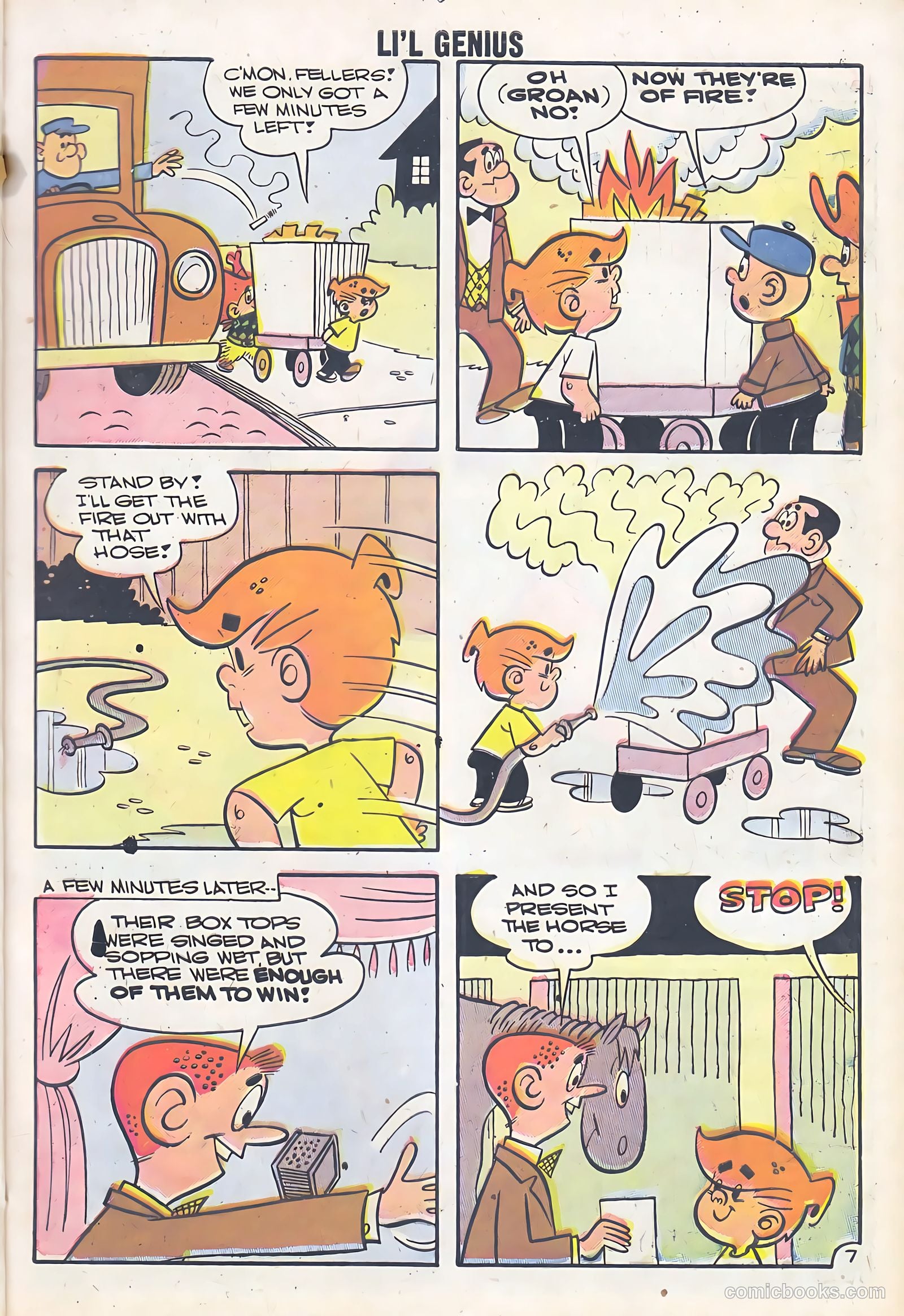 Li'l Genius #17 (1958) — page 9 of 68