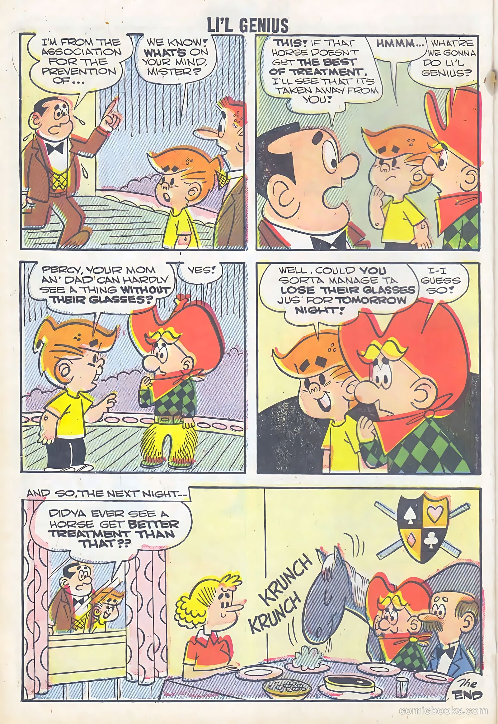 Li'l Genius #17 (1958) — page 10 of 68