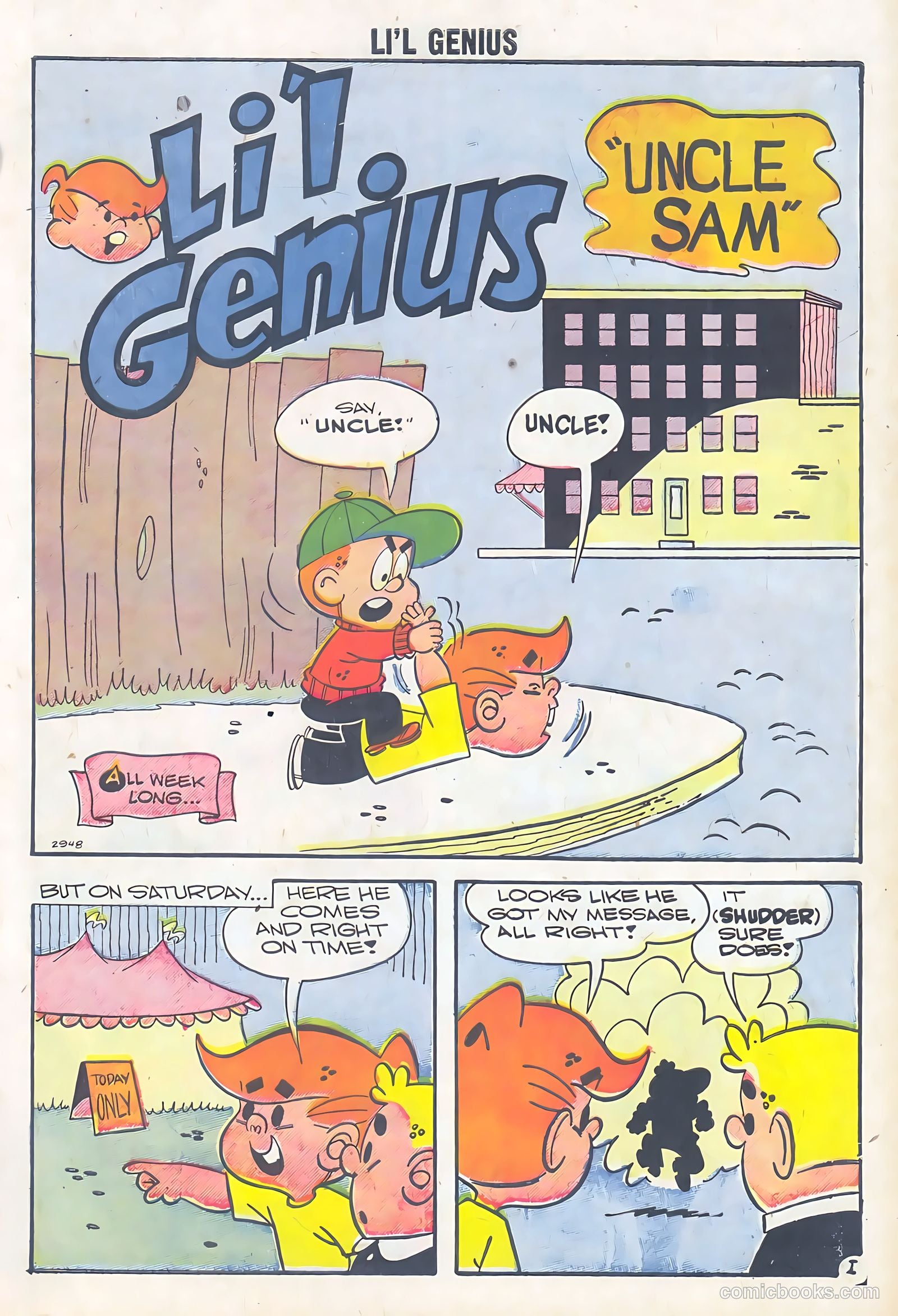 Li'l Genius #17 (1958) — page 11 of 68