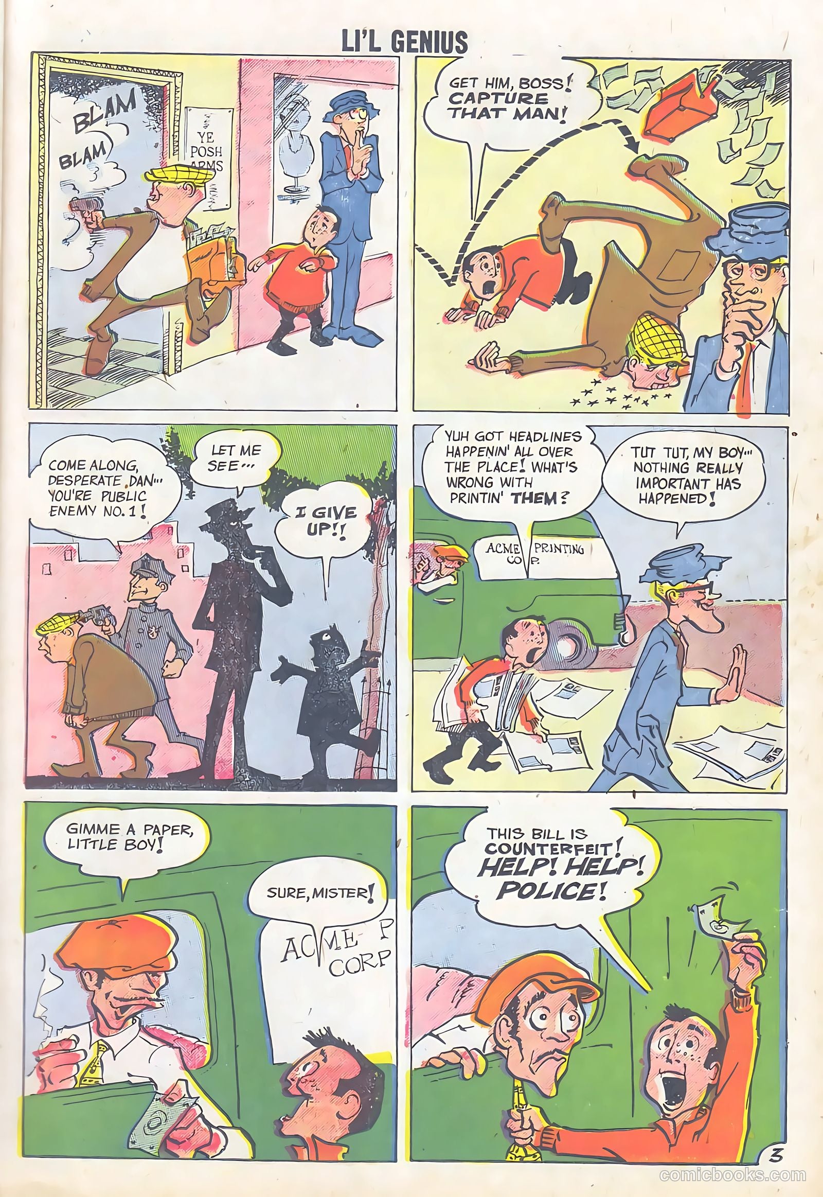 Li'l Genius #17 (1958) — page 19 of 68