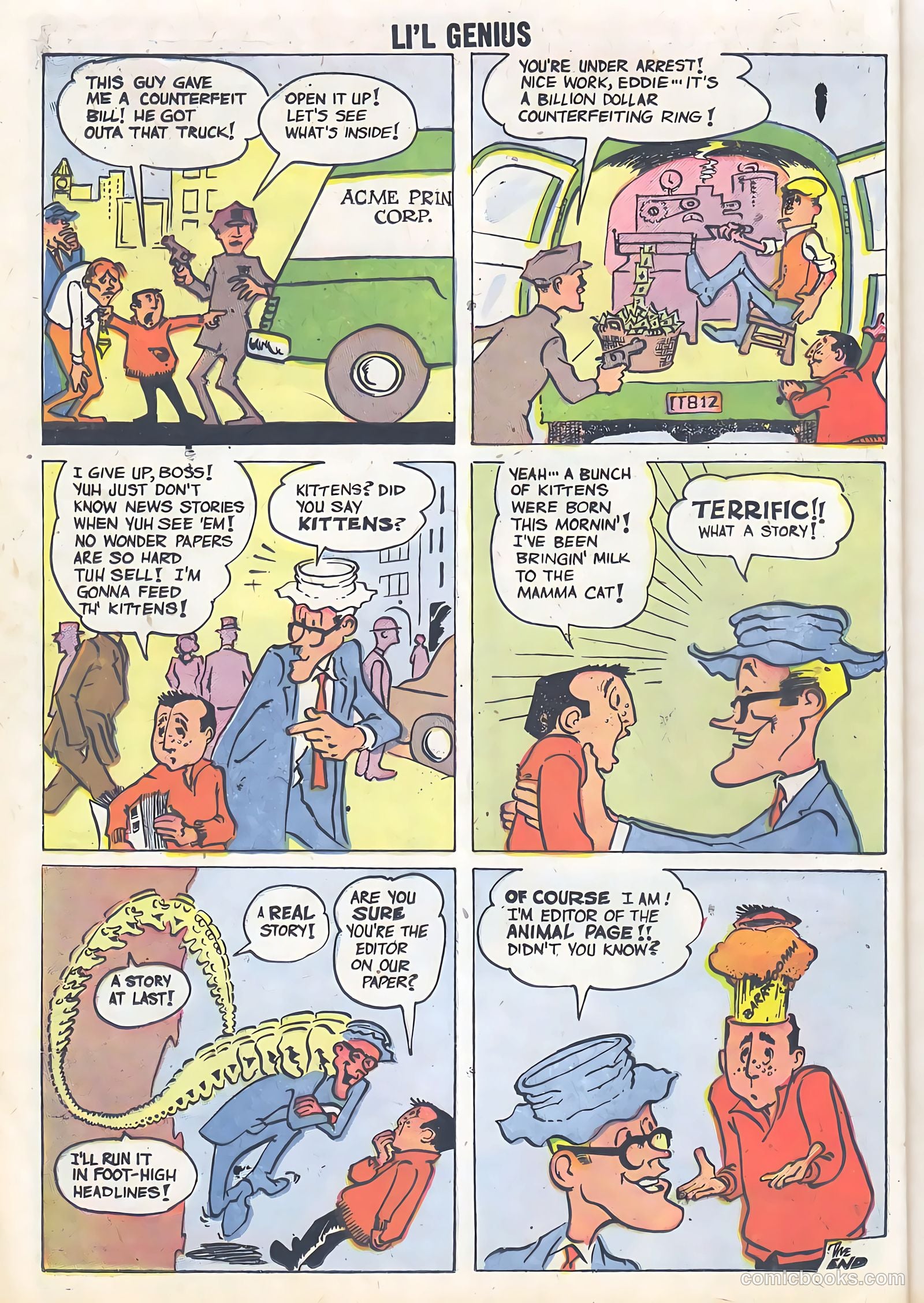 Li'l Genius #17 (1958) — page 20 of 68