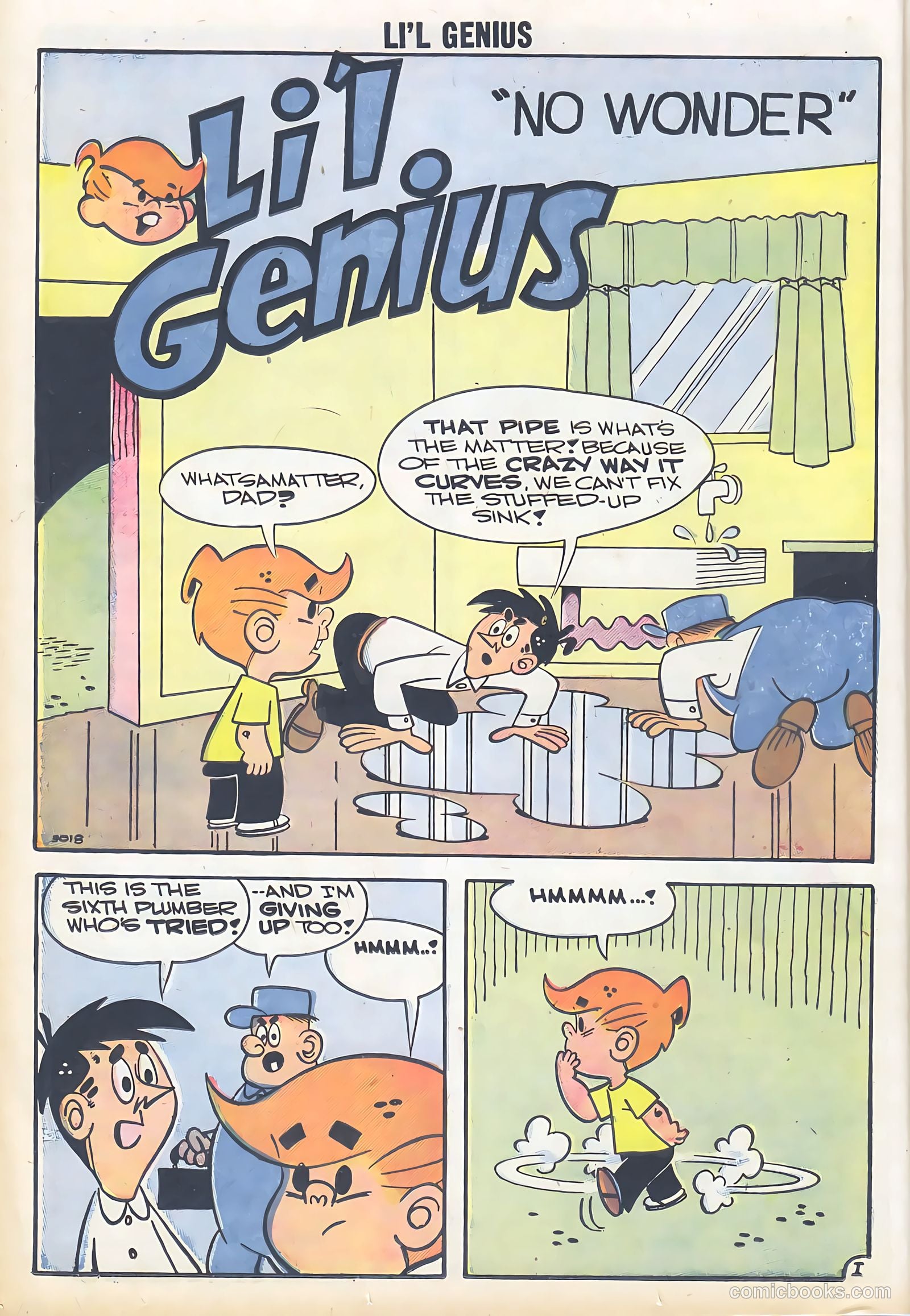 Li'l Genius #17 (1958) — page 22 of 68