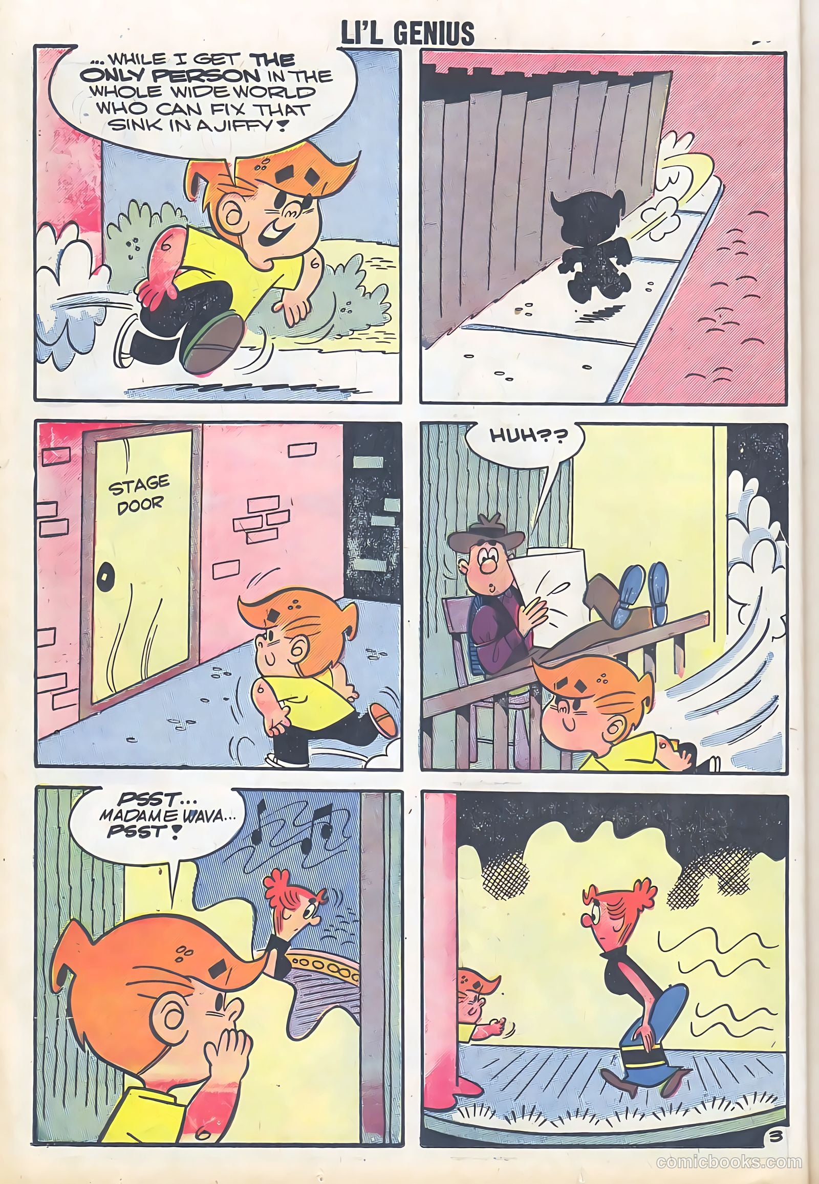 Li'l Genius #17 (1958) — page 24 of 68