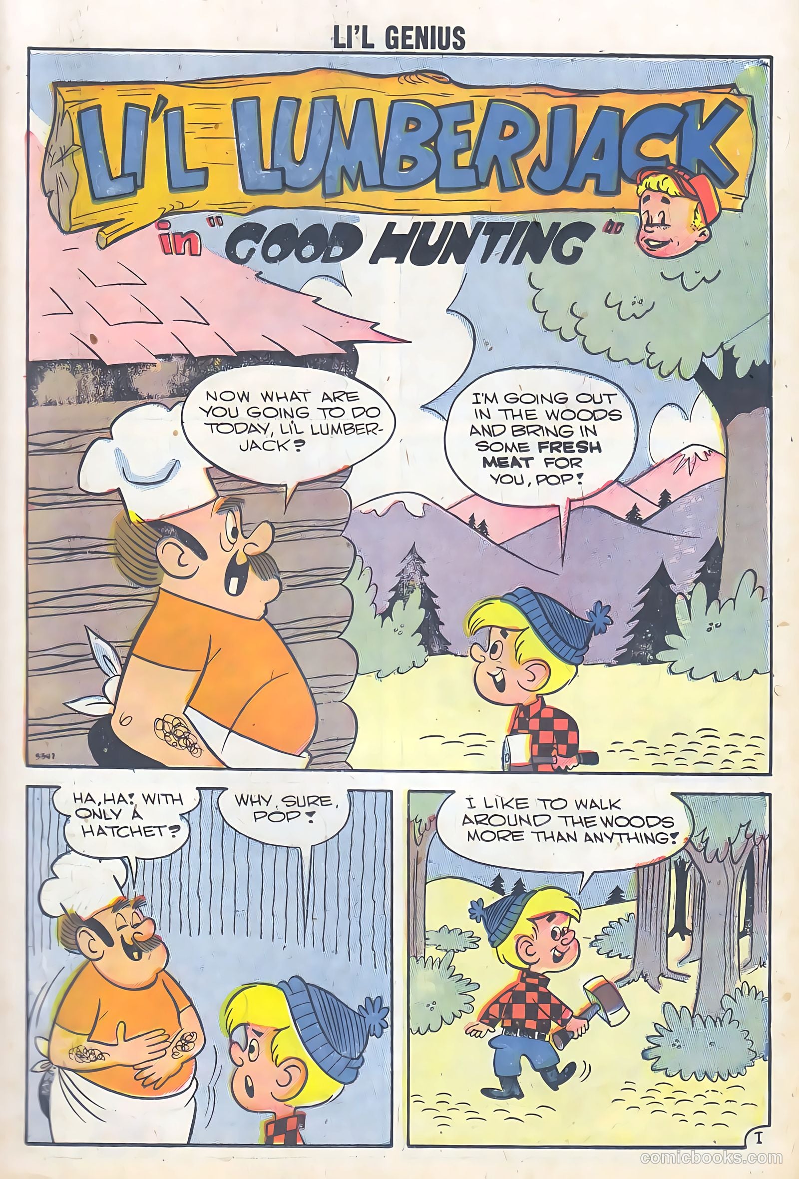 Li'l Genius #17 (1958) — page 29 of 68