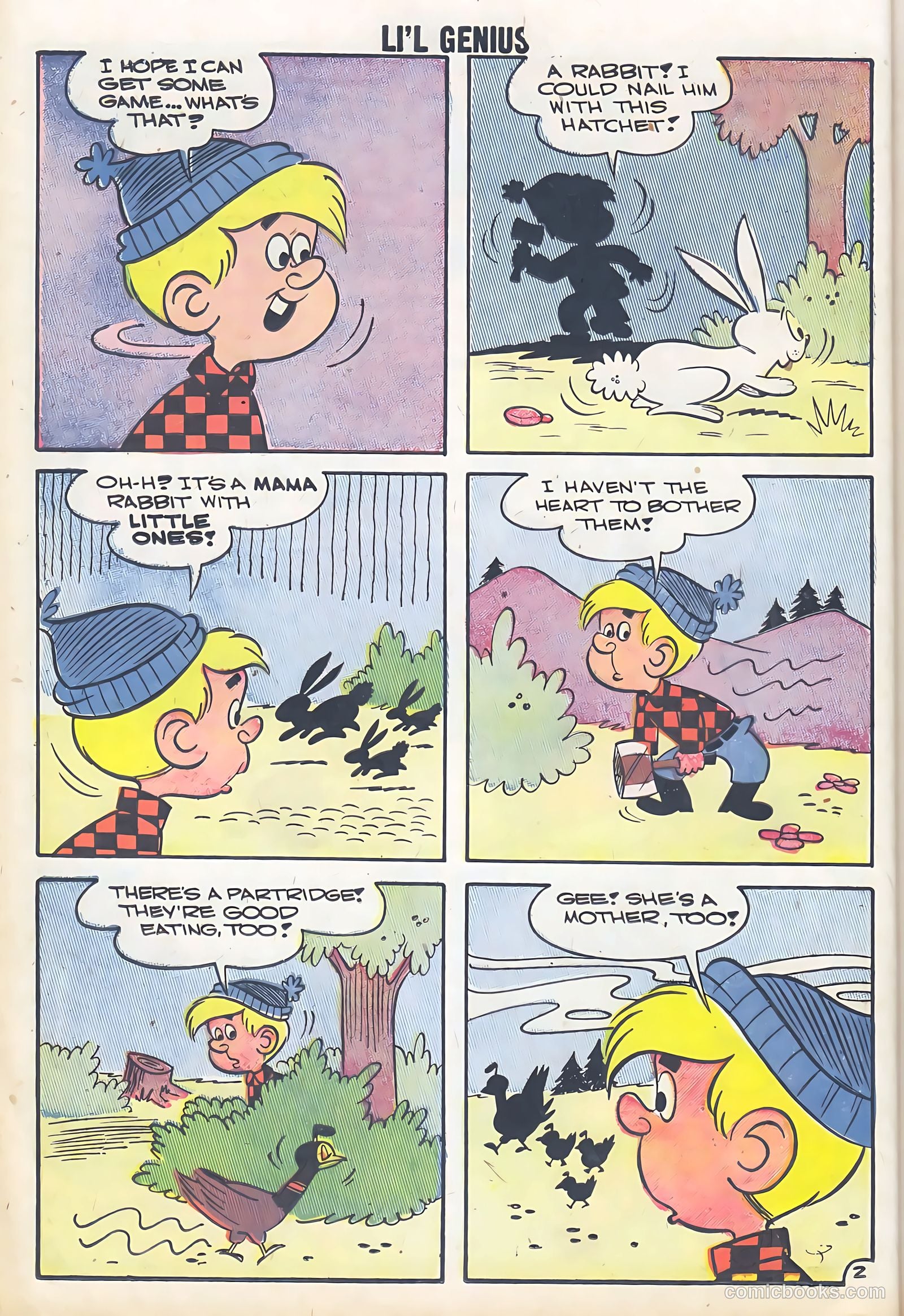 Li'l Genius #17 (1958) — page 30 of 68
